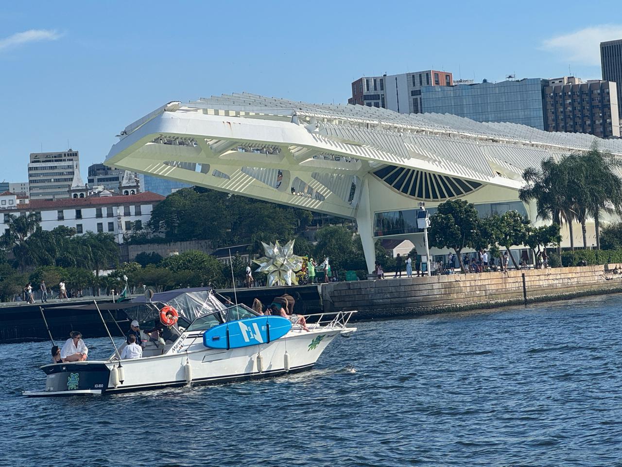 Rio de Janeiro Speedboat Sightseeing Tour with Drinks & Swim Stop