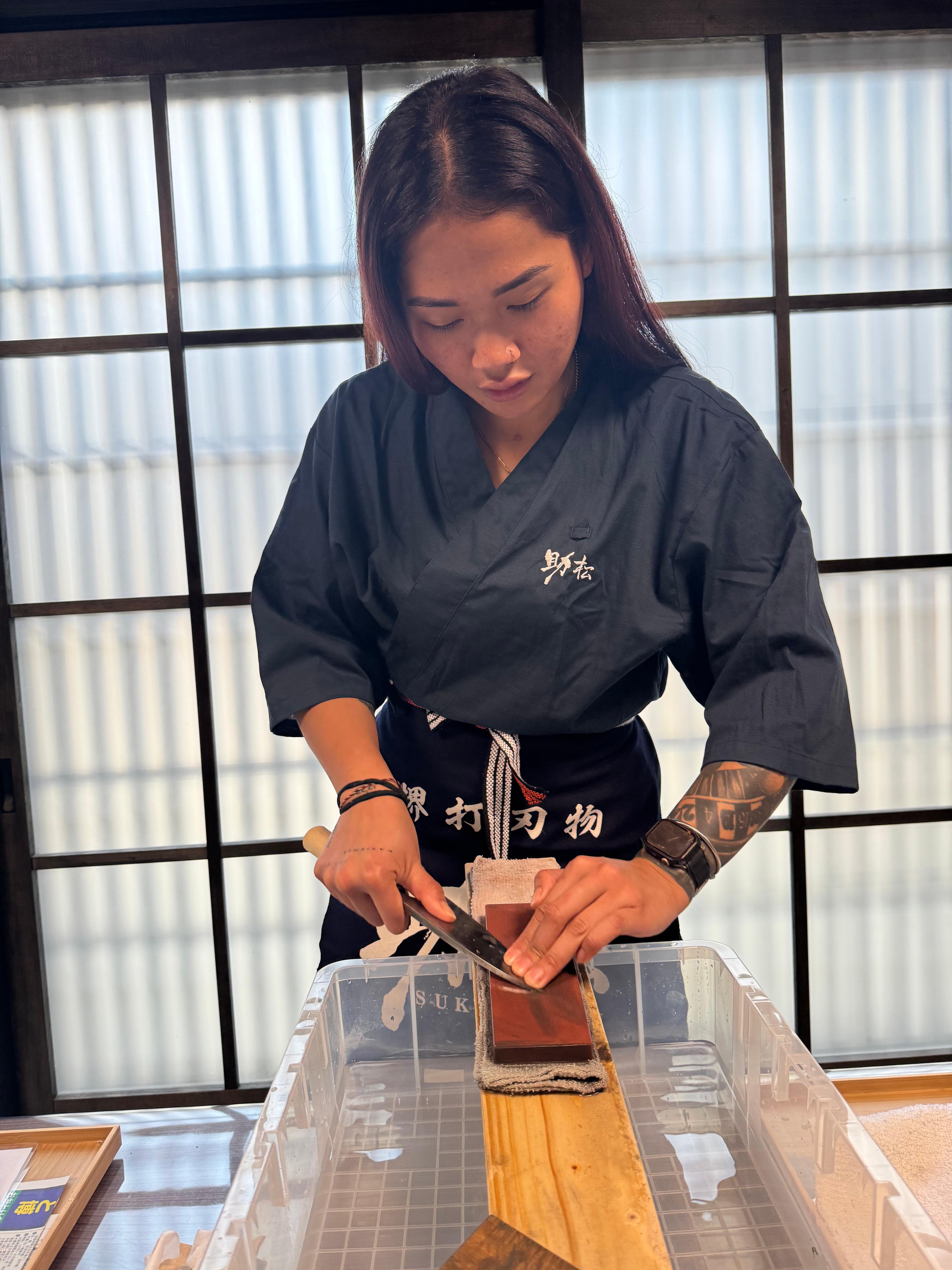 Sakai: Japanese Knife Sharpening Experience