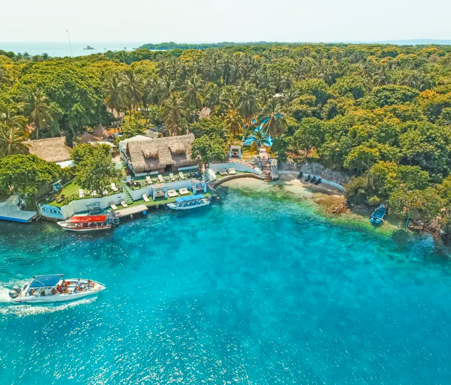 Cartagena Island Hopping & Party Boat Experience