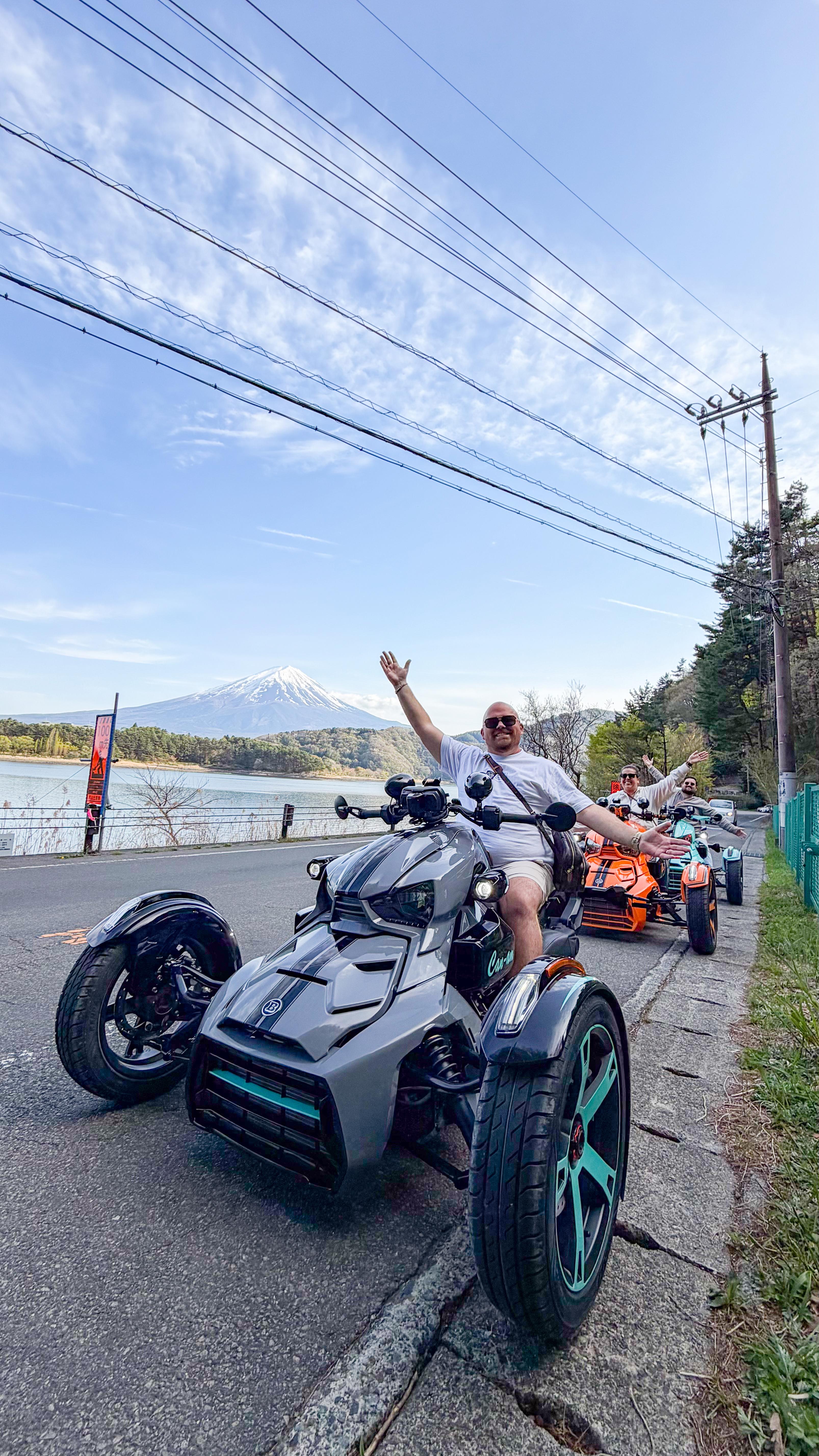 Mt. Fuji Guided Can-Am Trike Experience