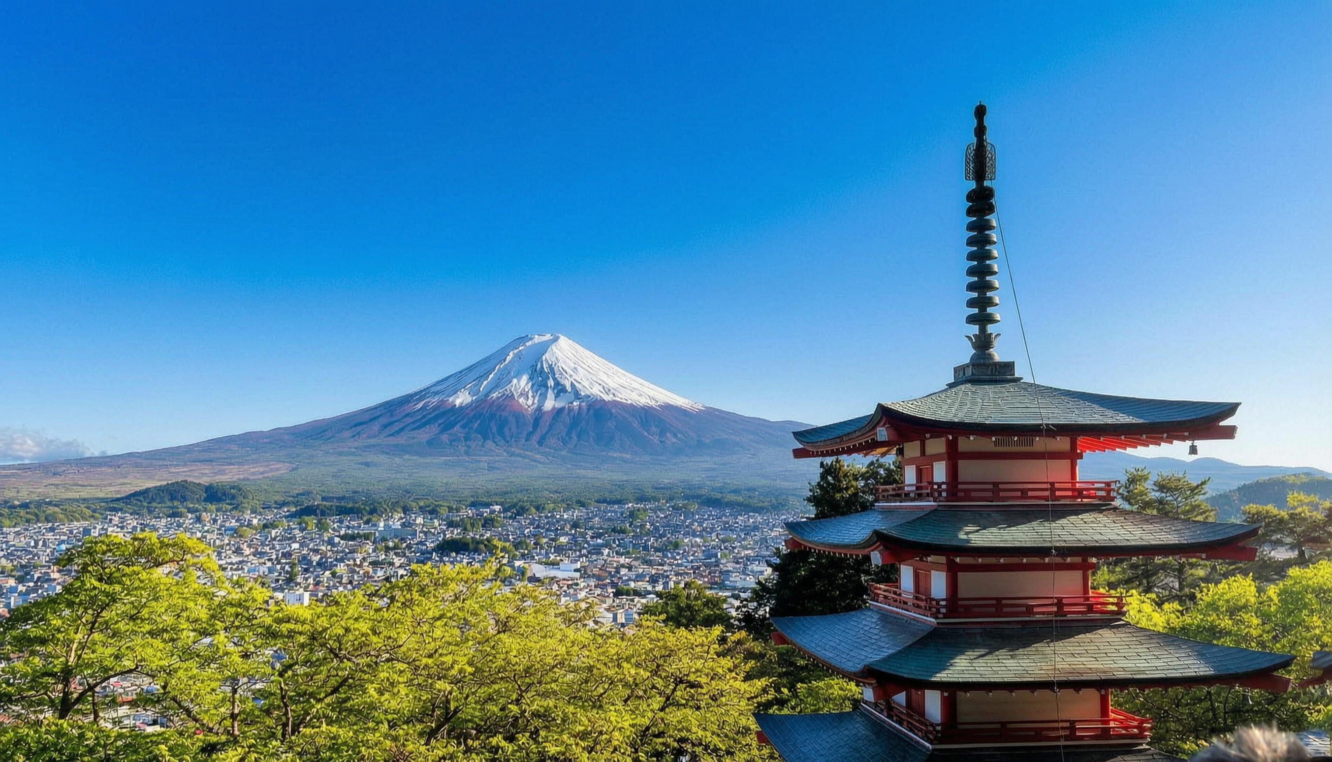 Tokyo Day Trip: Mt. Fuji, Chureito Pagoda & Oshino Hakkai