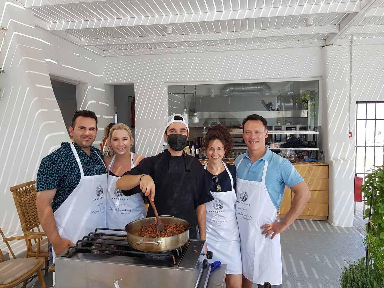cooking class in Santorini — Santorini: Private Cooking Class and Wine Tasting Tour - 2026 (Verified Reviews)