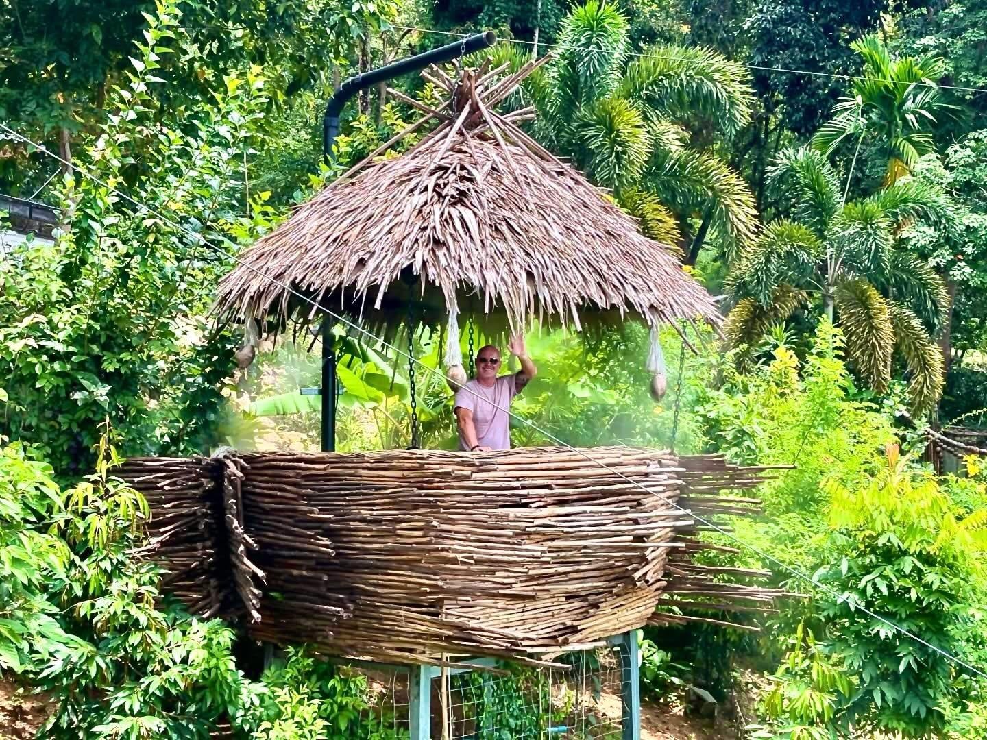 Samui Zipline Adventure: Jungle Canopy, Waterfall & Cafe