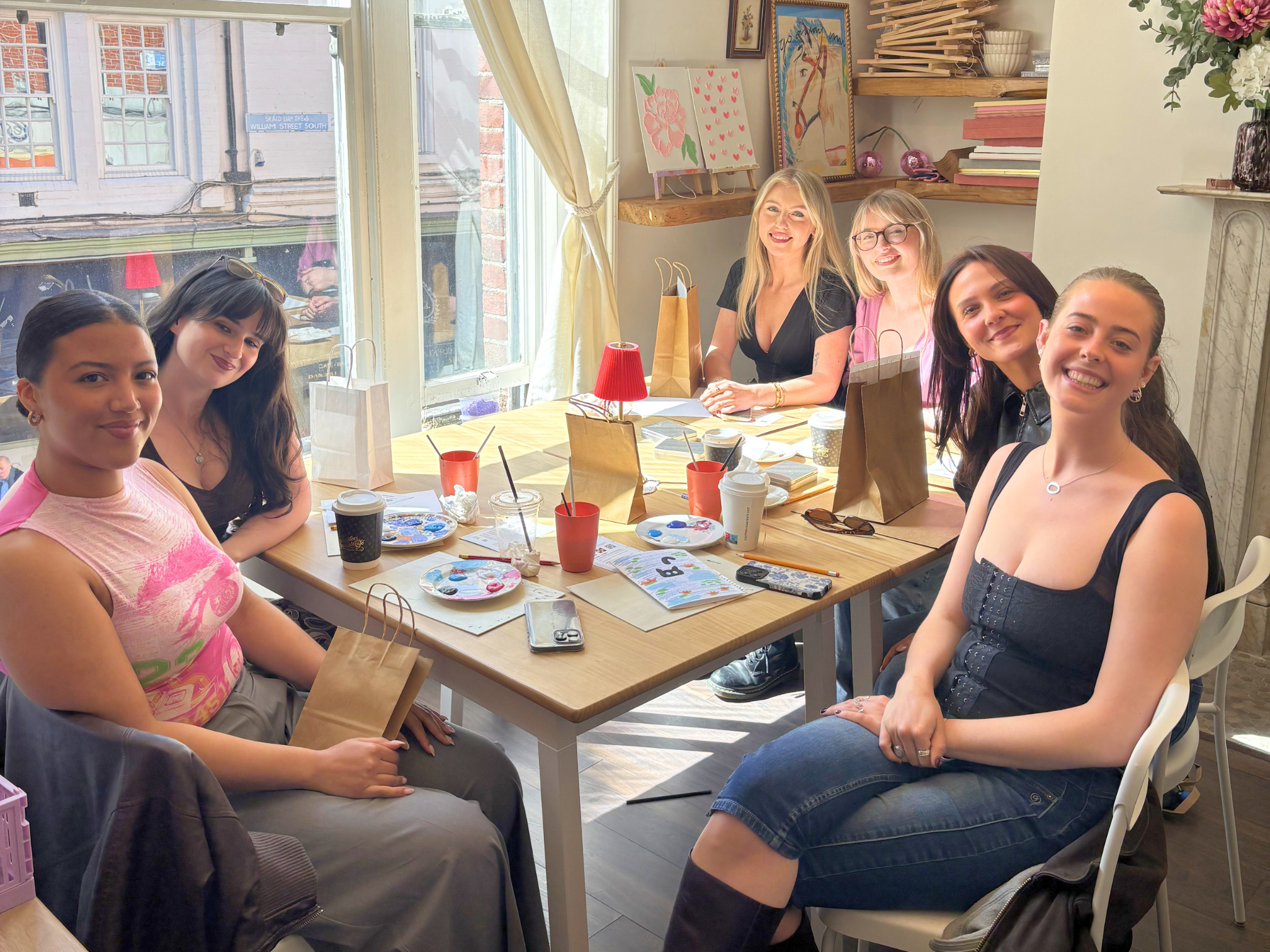 Creative Art Café Session in Dublin City Centre