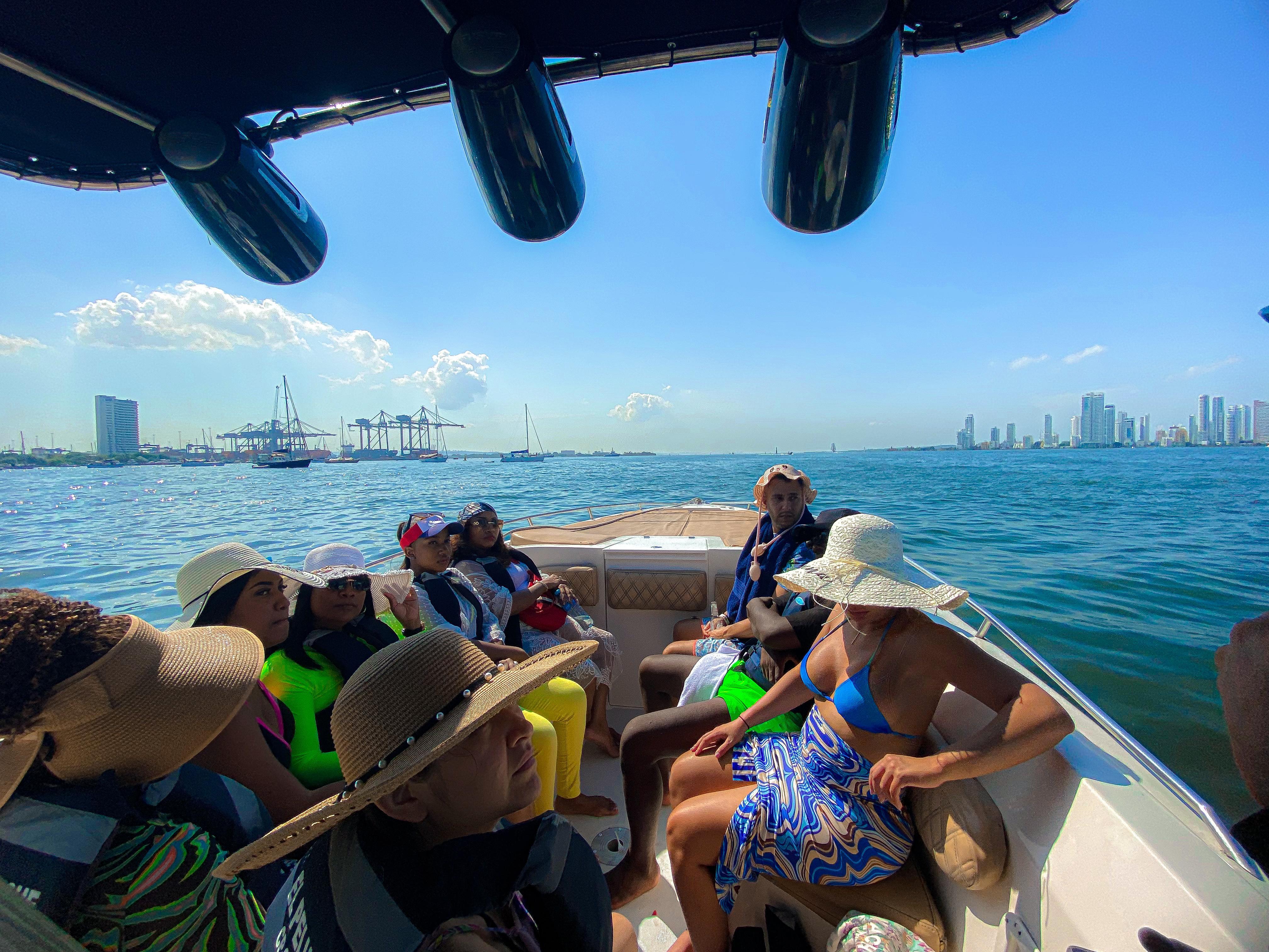 Cholón Bay Full-Day Boat Party Adventure