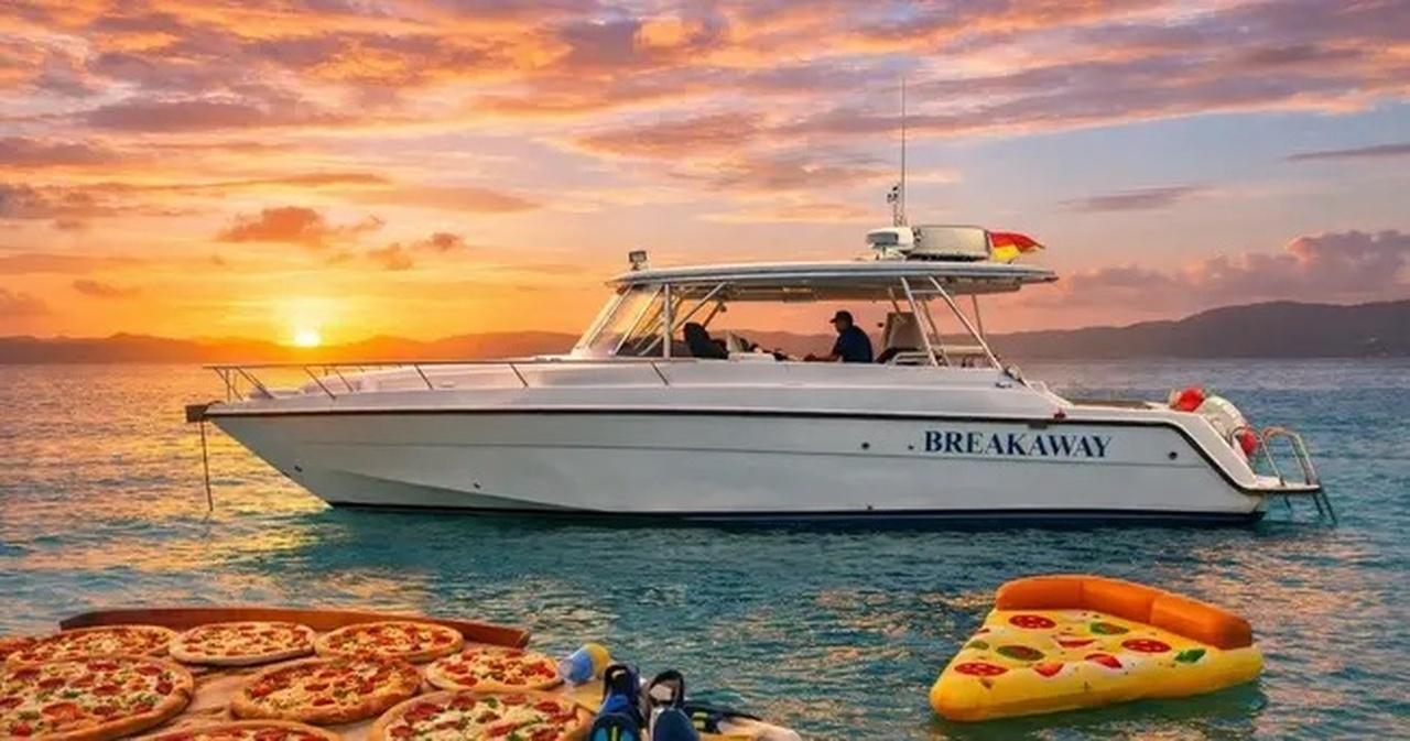 Caribbean Snorkel & Sunset Sail with Pizza Pi