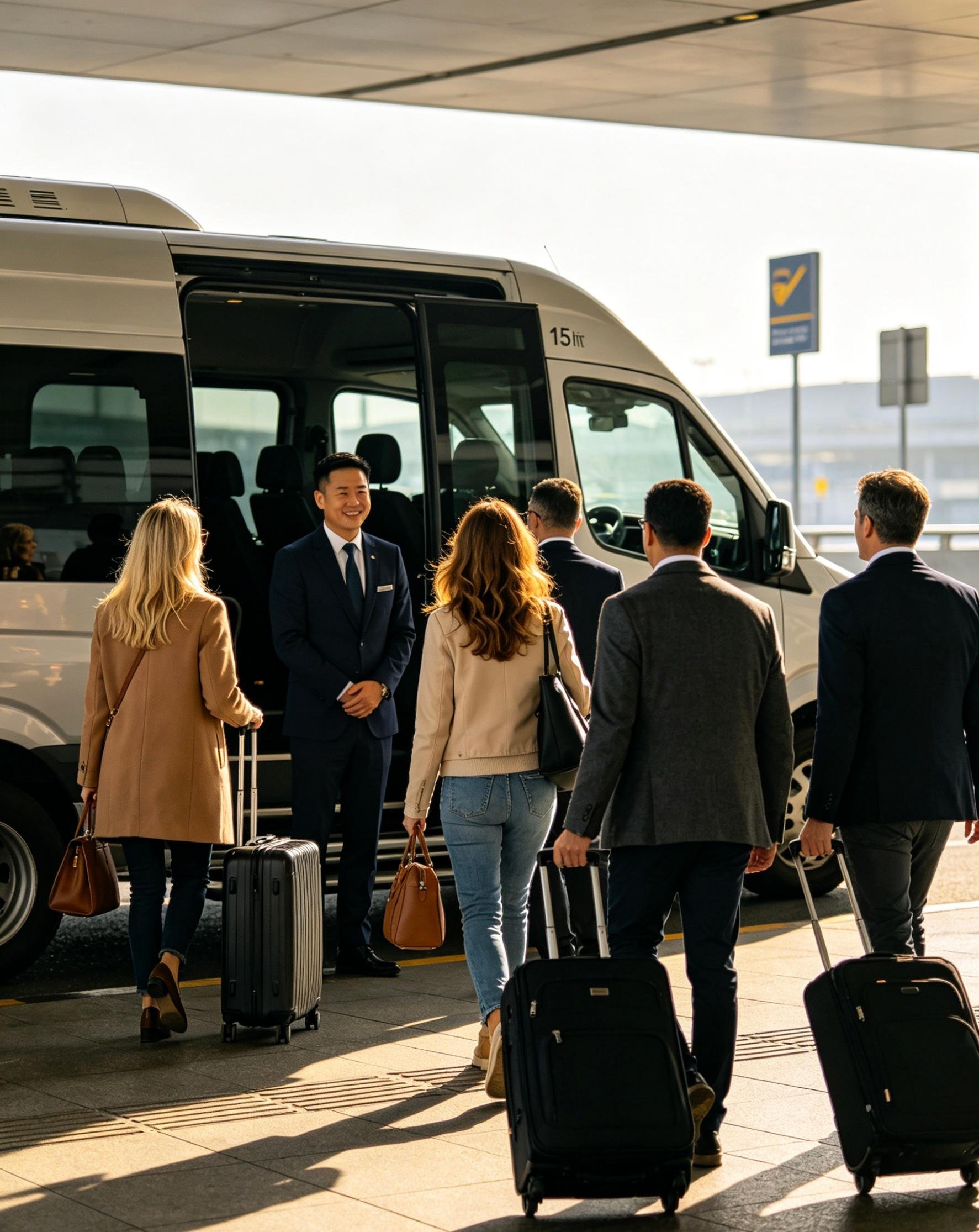 Private NYC Airport Transfer for Up to 14 Passengers