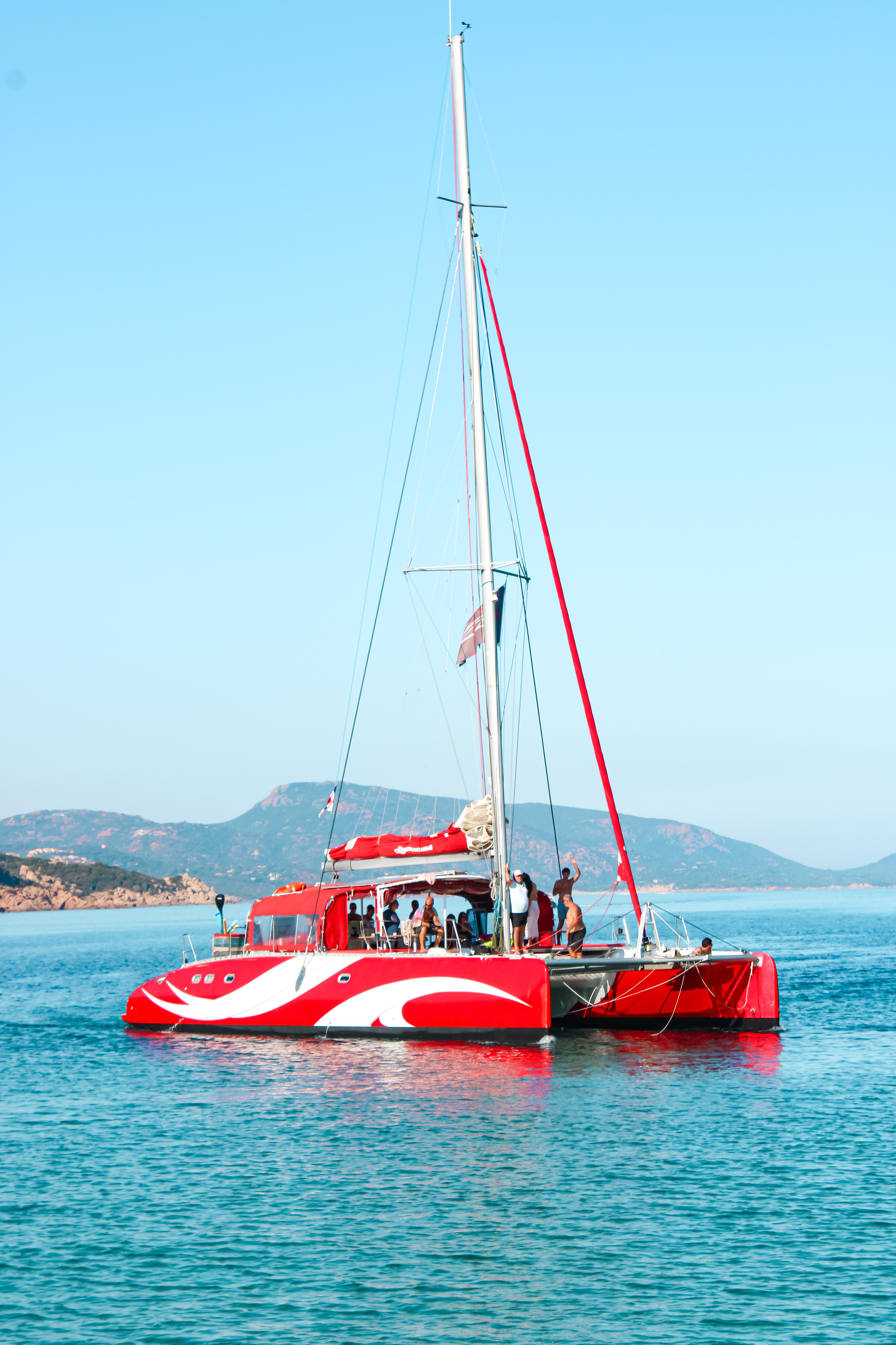 Full-Day Maxi-Catamaran Sailing Experience in Bonifacio Straits
