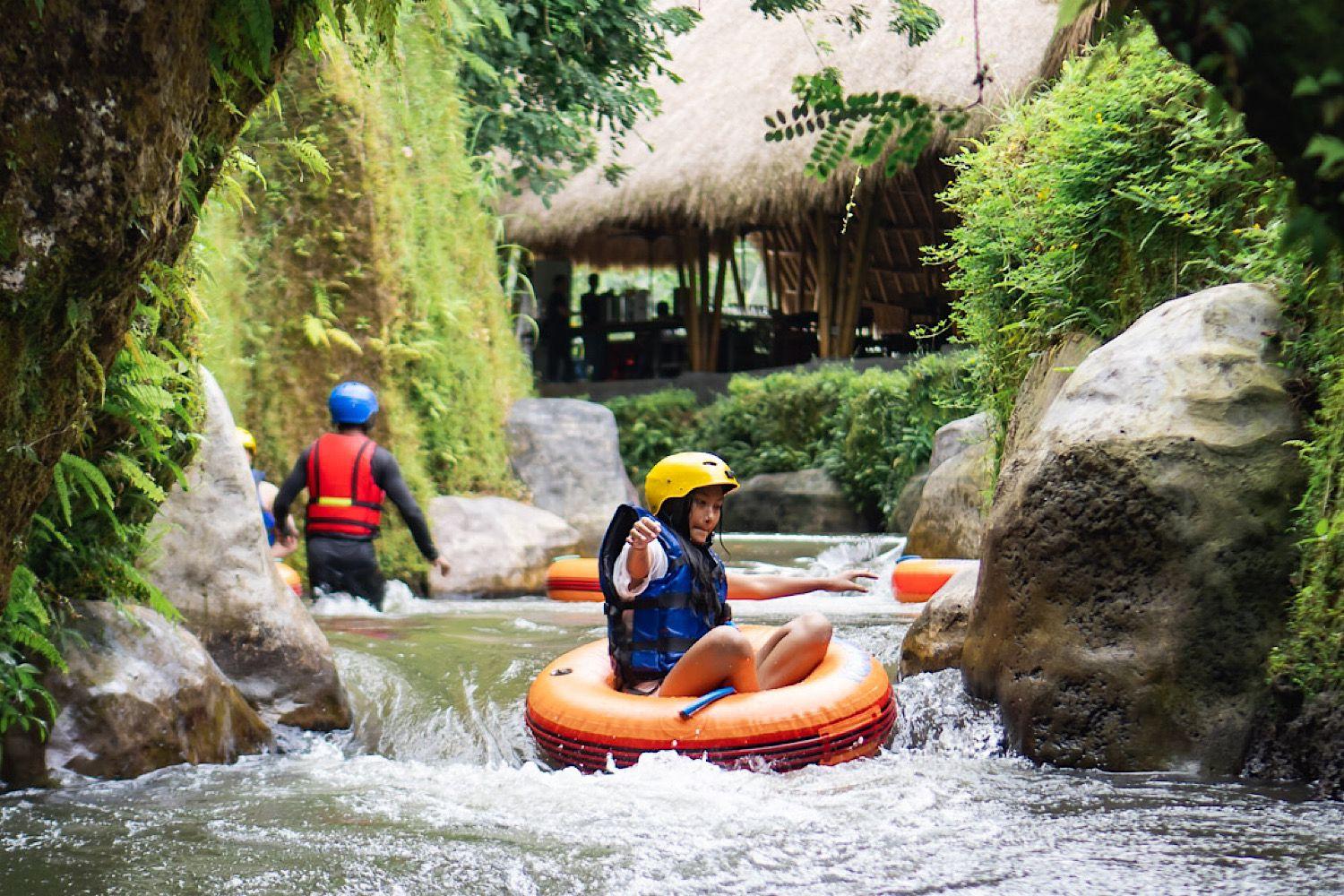 Ubud Lazy River Cave Tubing Experience with Lunch