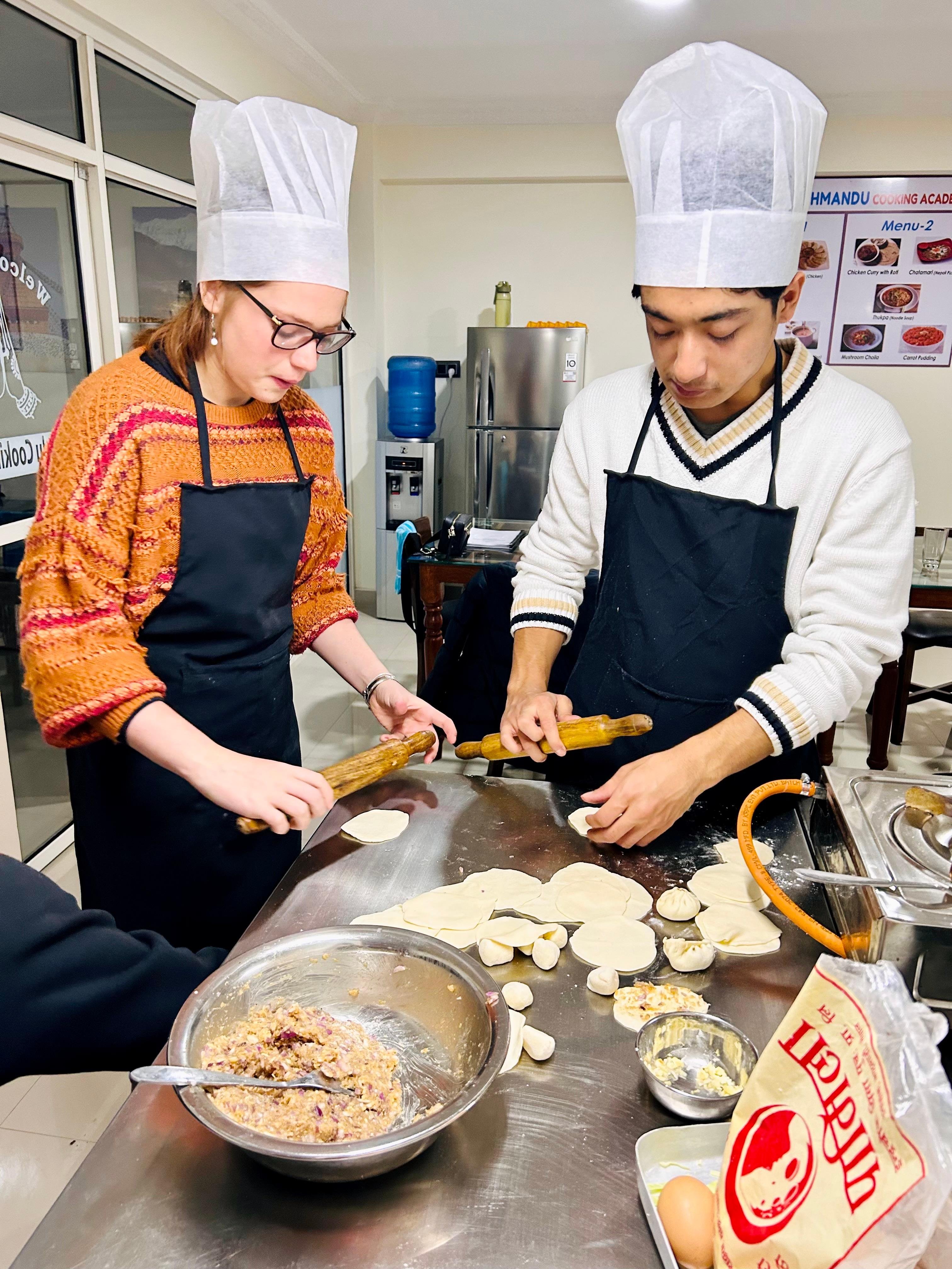 Authentic Nepali Cooking: Momos & Dal Bhat in Kathmandu