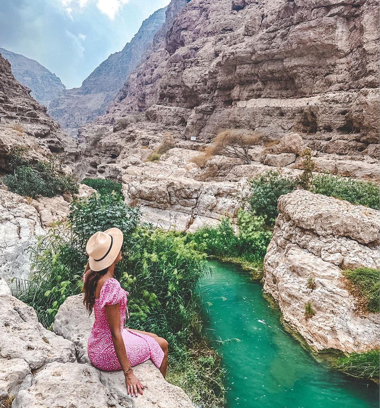 Private Wadi Shab & Bimmah Sinkhole Tour from Muscat