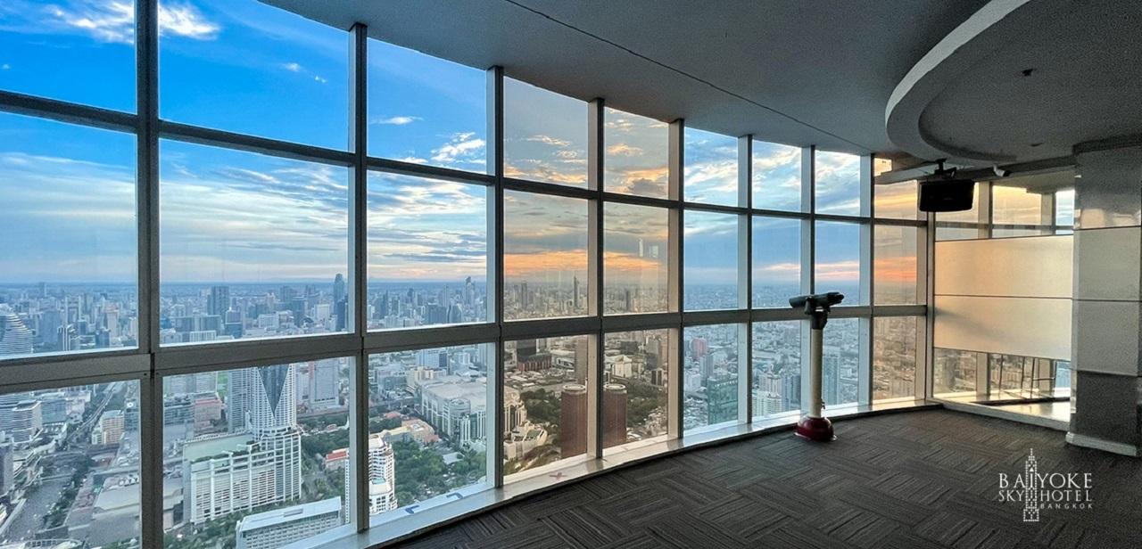 Baiyoke Sky Tower Observatory with Complimentary Beverage