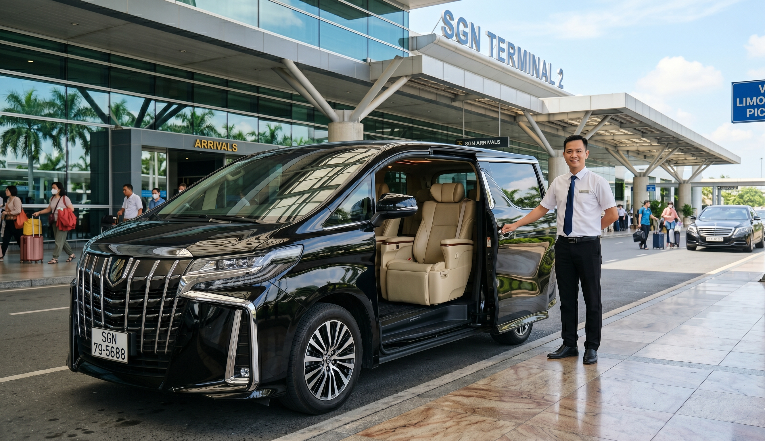 Private Airport Transfer: SGN to Ho Chi Minh City Center