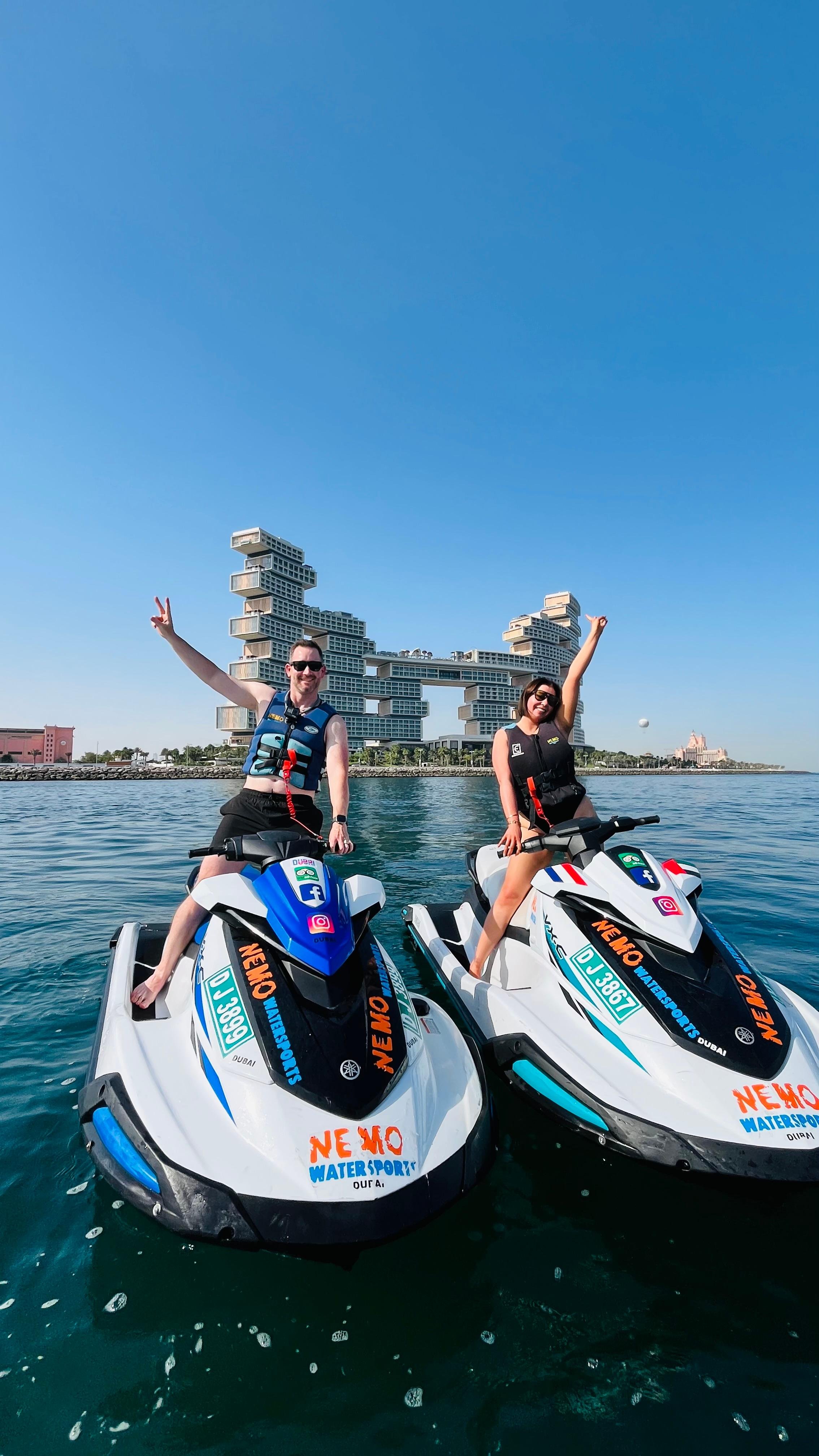Dubai Jet Ski Tour: Palm Jumeirah, Atlantis & Burj Al Arab