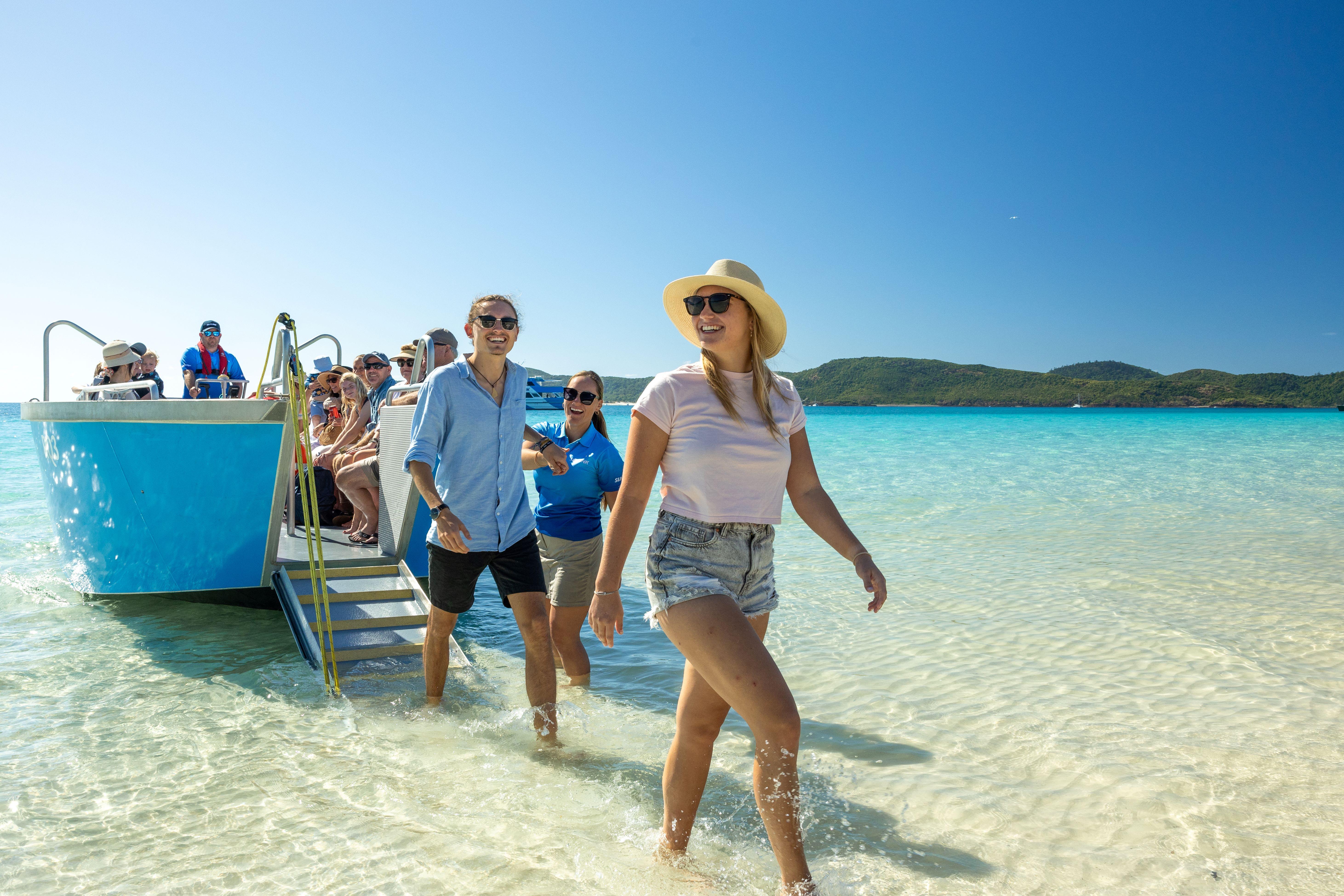 Whitehaven Beach & Hill Inlet Lookout Full-Day Catamaran Cruise