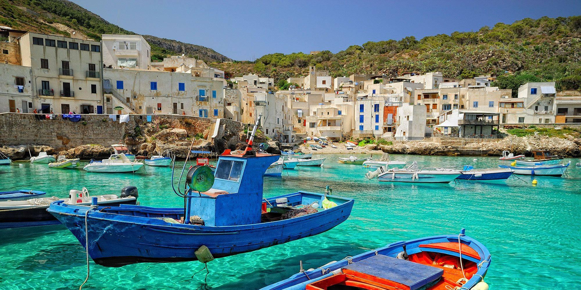 Favignana & Levanzo Boat Day Trip from Palermo