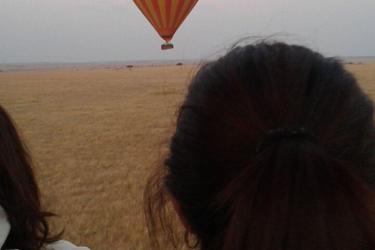 Maasai Mara Sunrise Hot Air Balloon Safari with Champagne Breakfast