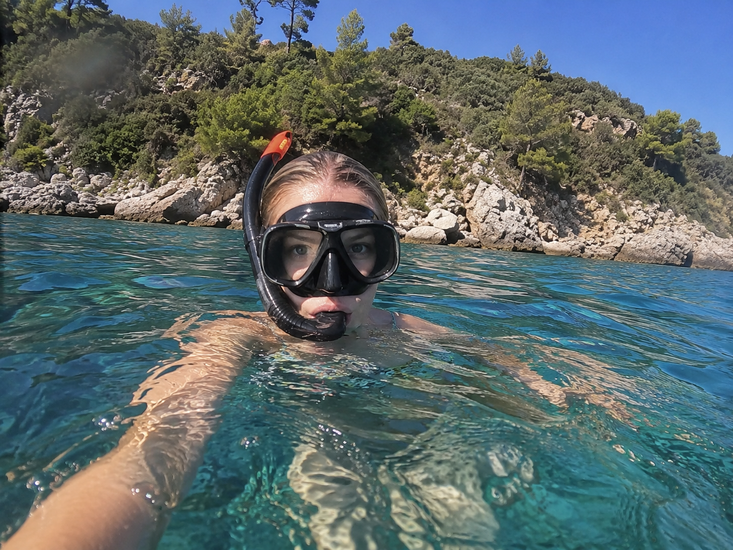 Coastal Snorkeling Adventure to Mala Cave from Nice