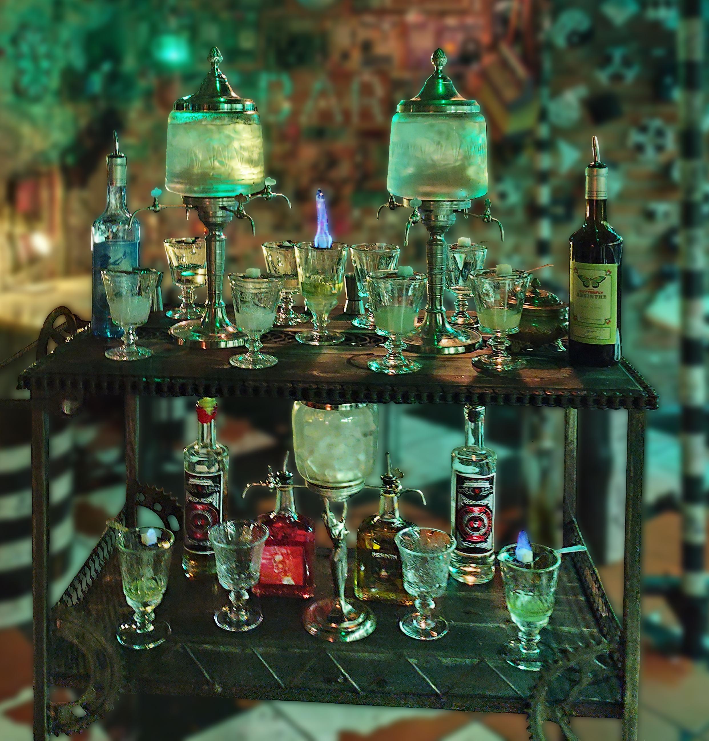 Prague Historic Absinthe Cellar Tasting