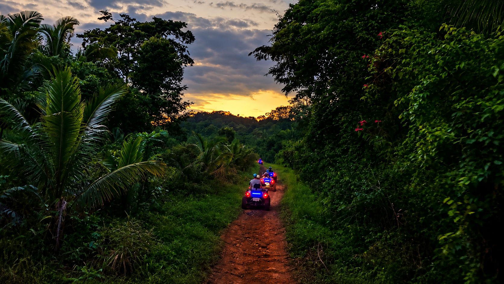 ATV Adventure to El Pilar Maya Ruins