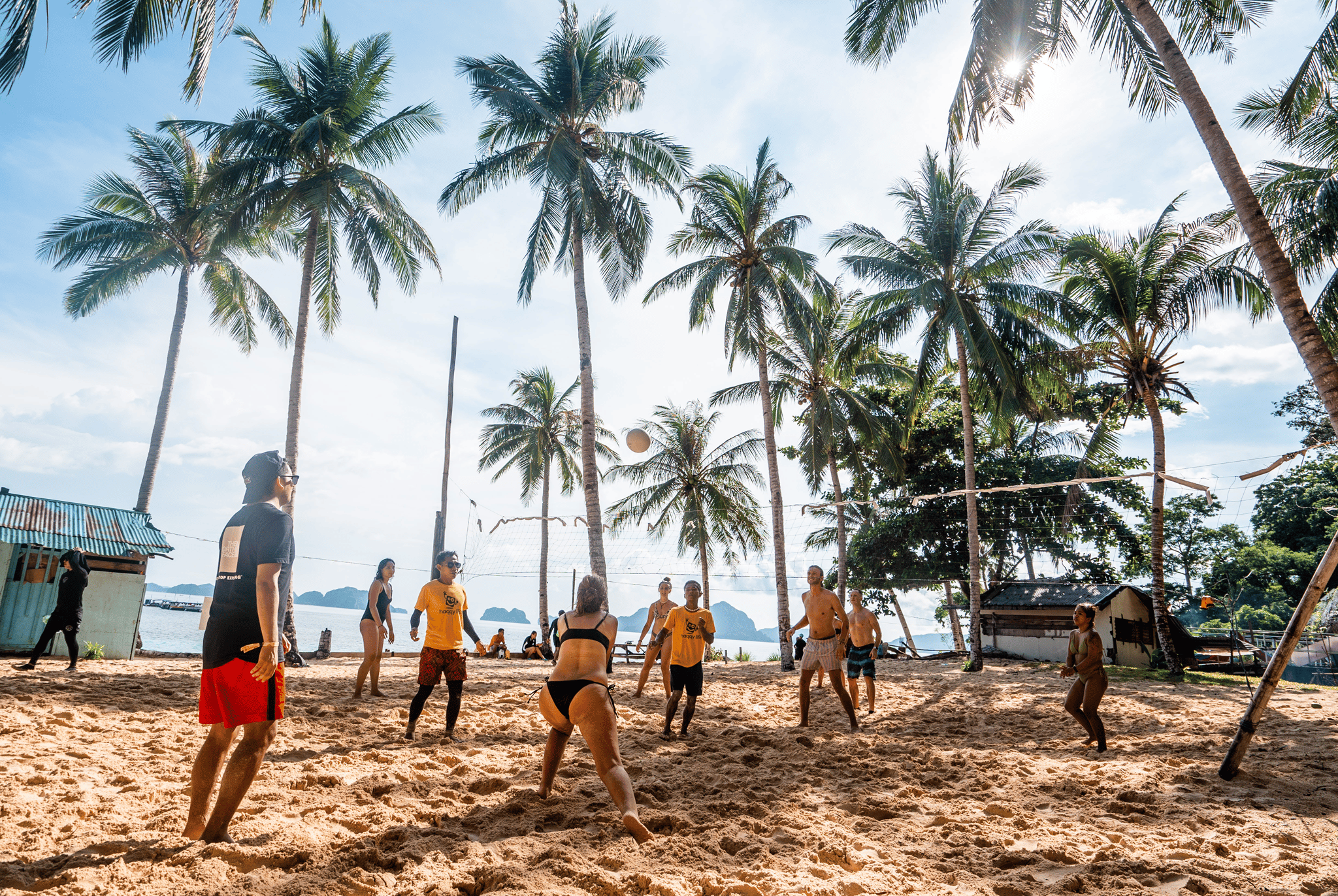 El Nido Social Island Hopping Adventure with Rooftop Pool Party