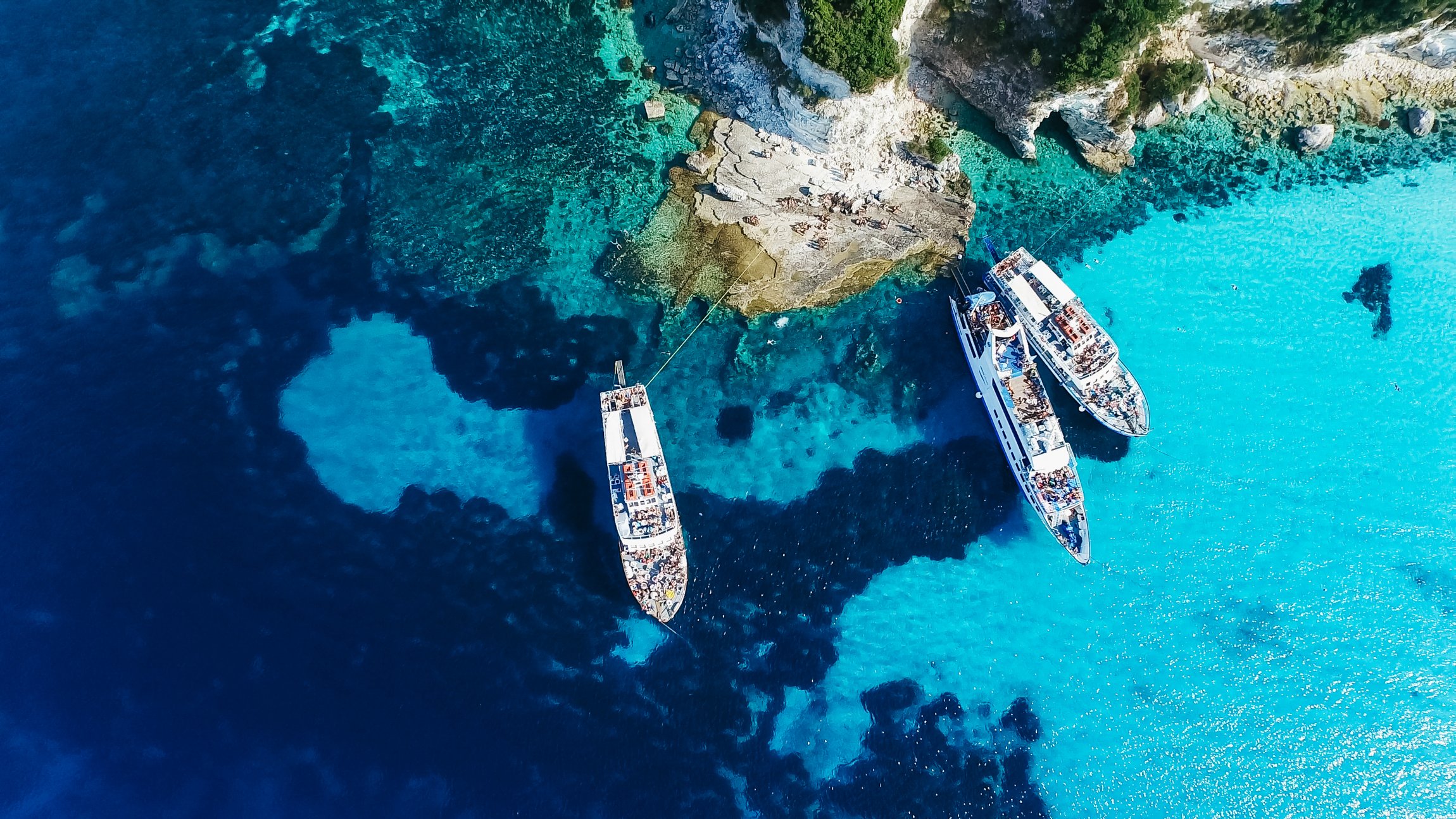 Corfu to Paxos, Antipaxos & Blue Caves Full-Day Cruise