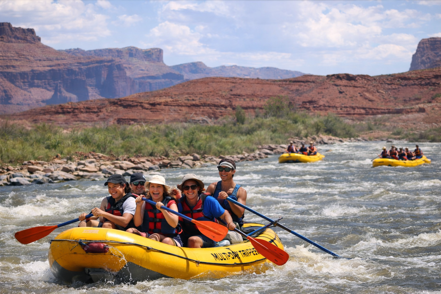 Castle Valley Colorado River Rafting Adventure