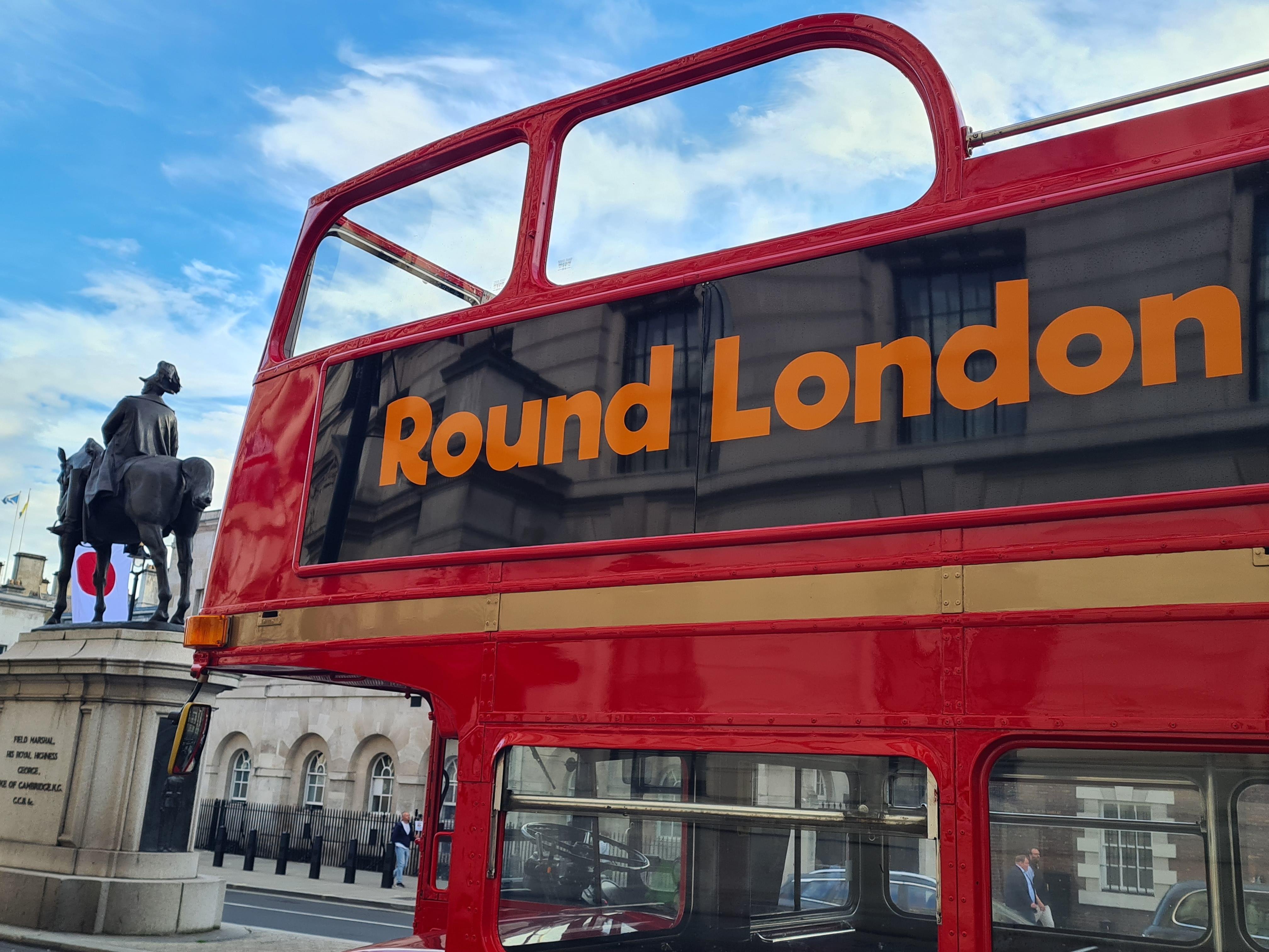 London: Guided Sightseeing Tour on a Vintage Open-Top Bus
