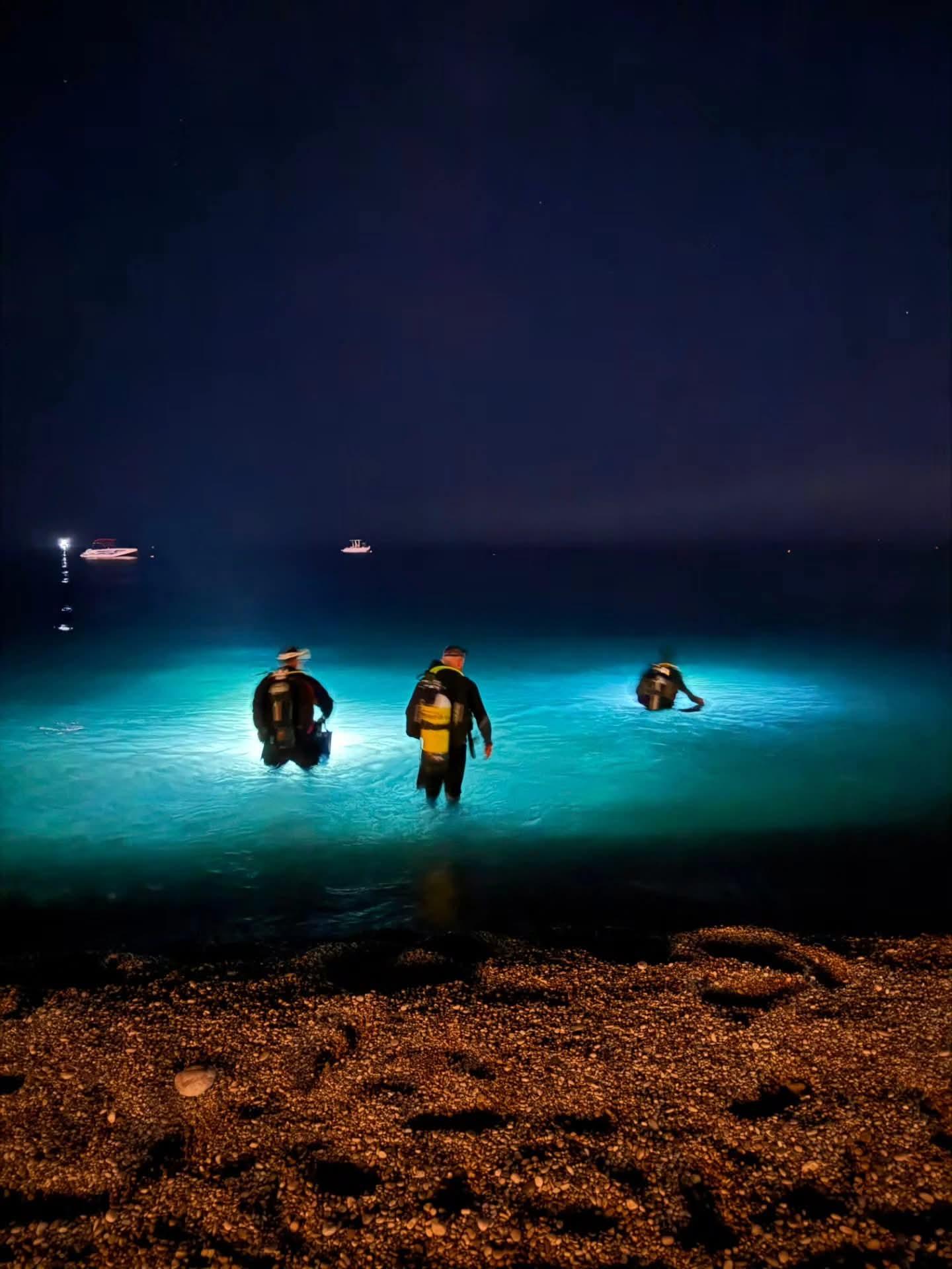 After-Dark Dive in Dhërmi