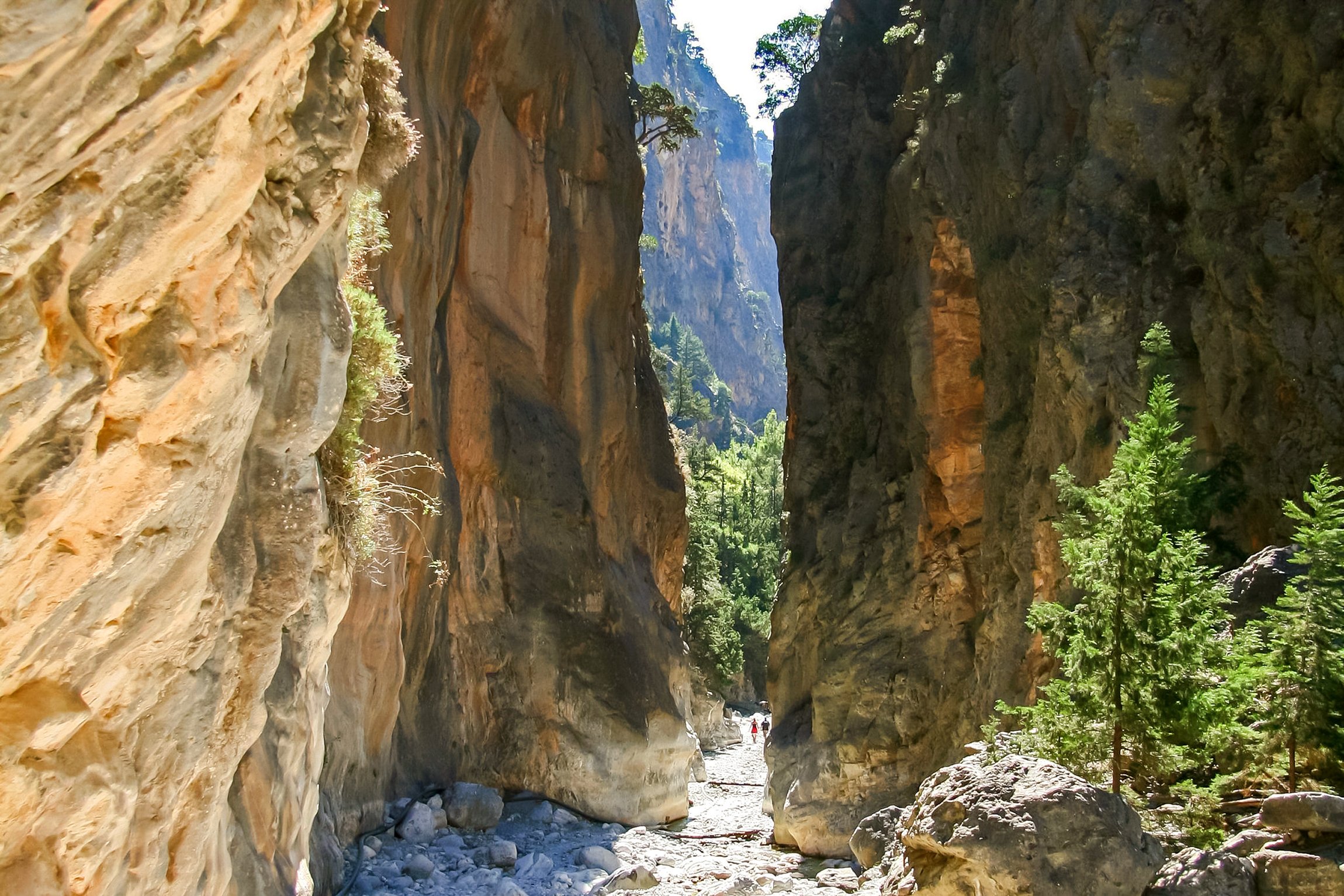 Samaria Gorge hike Crete — Xyloskalo descent, Iron Gates Sideroportes, kri-kri ibex, Agia Roumeli Libyan Sea — image 5