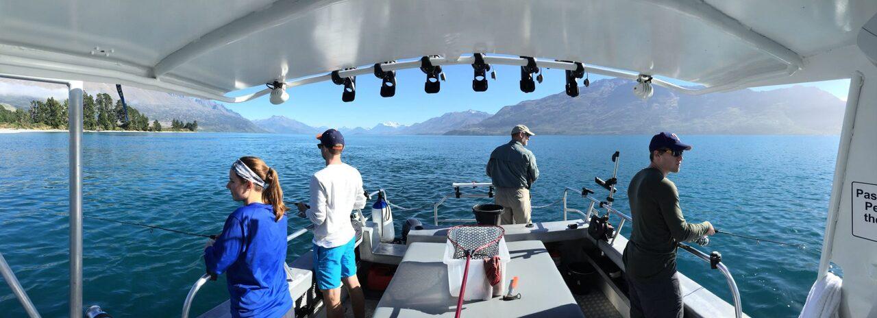 Queenstown Shared Fishing Charter on Lake Wakatipu