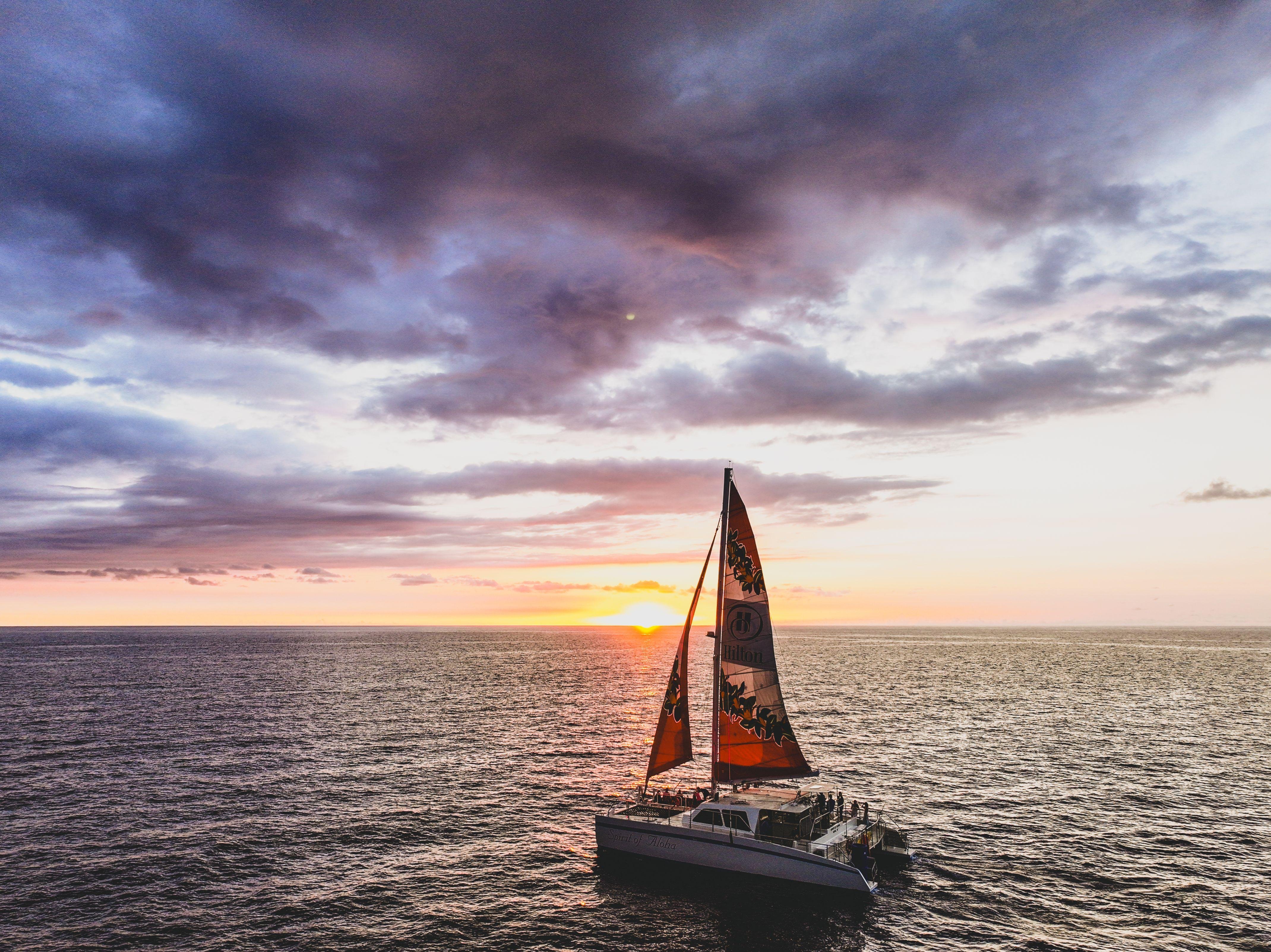 Kona Coast Sunset Catamaran Cruise