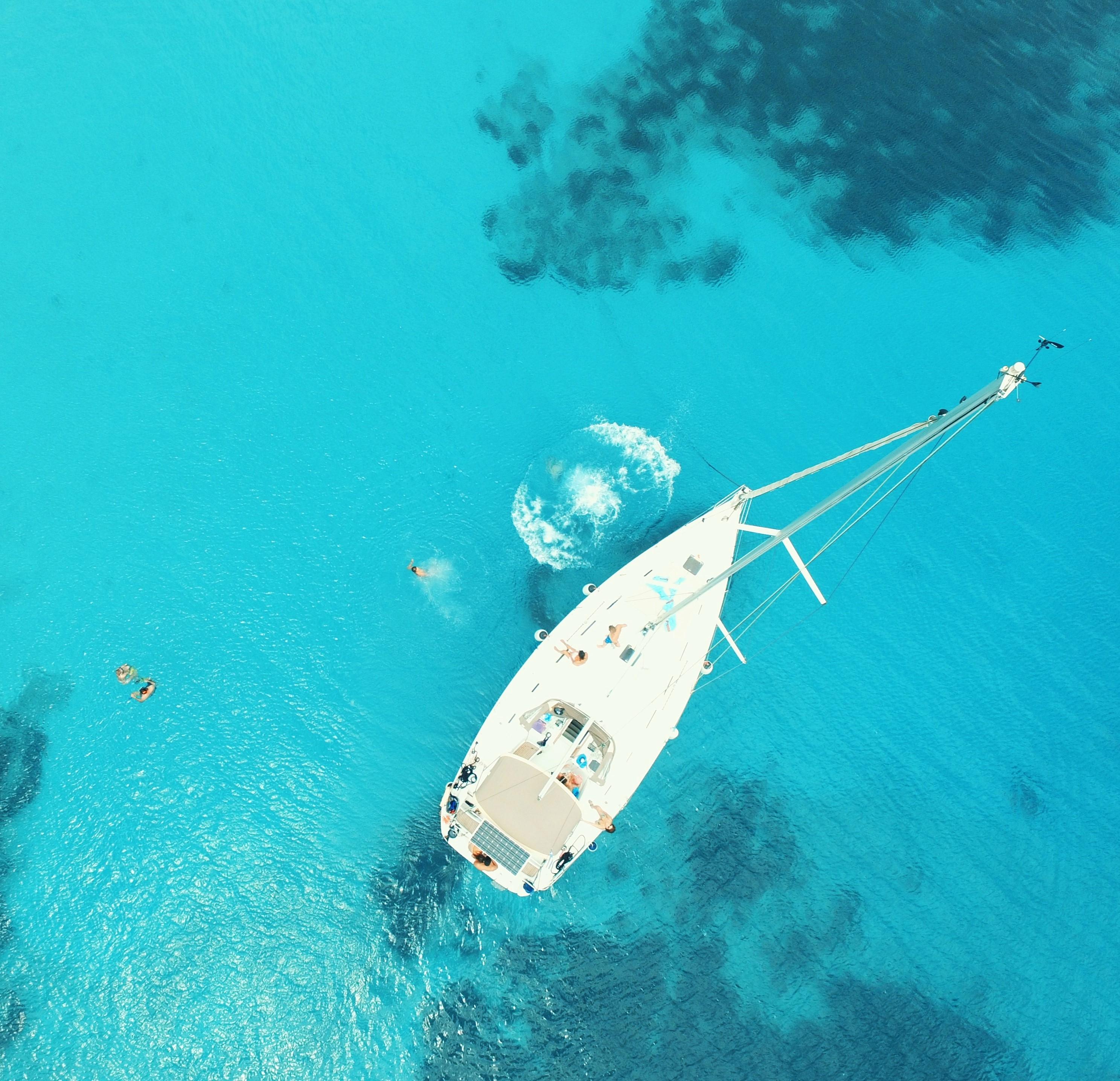 Nydri Full-Day Sailing Adventure with Swimming & Lunch