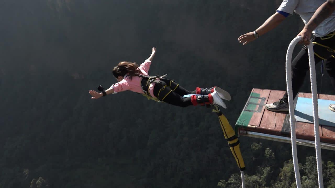 Pokhara to Kushma: Himalayan Bungee Jump & Optional Swing
