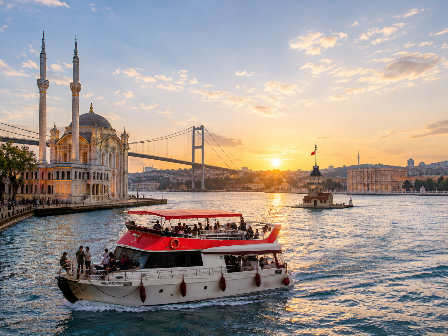 Bosphorus Sunset Yacht or Dinner Cruise