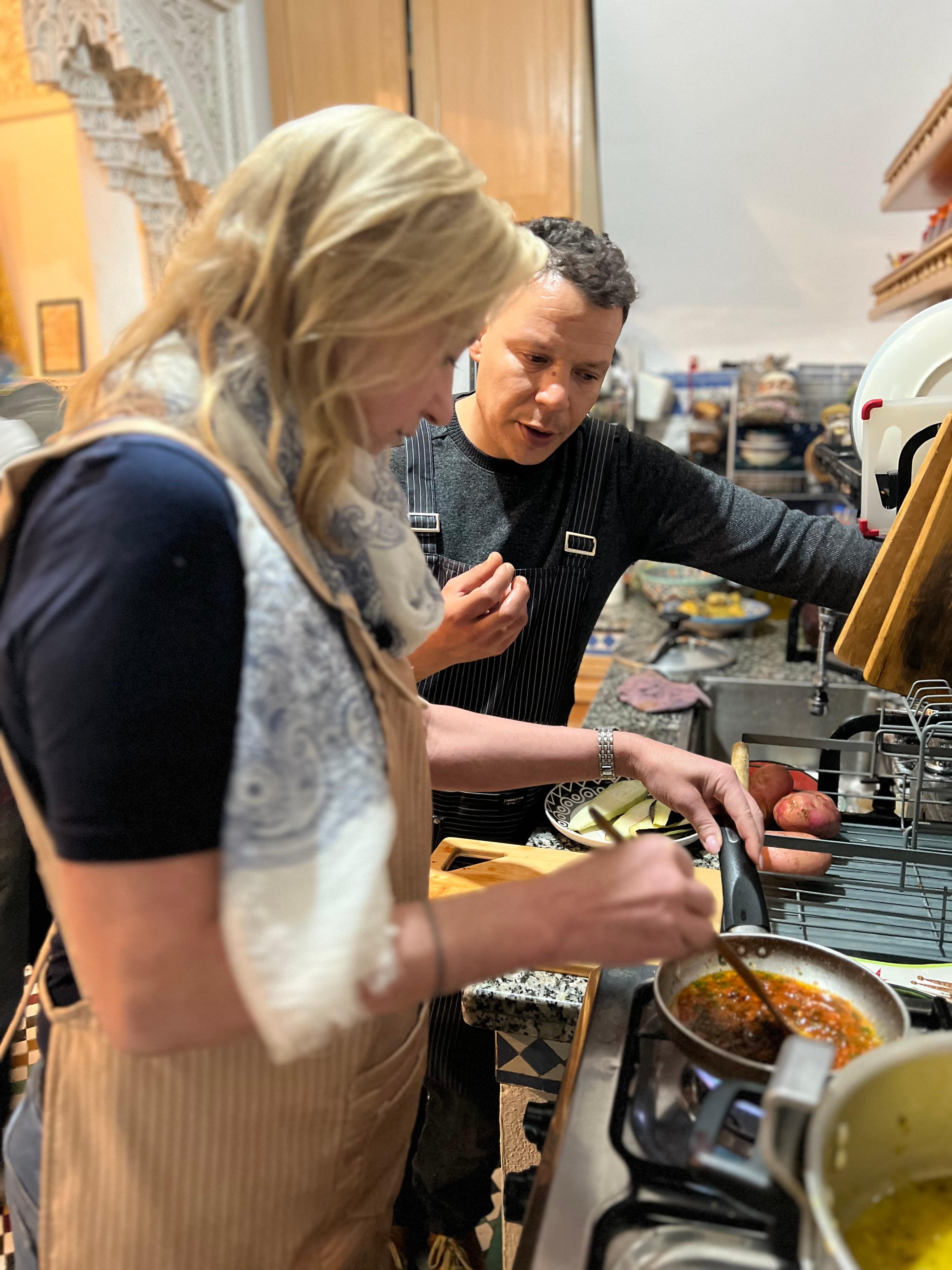 Fez Market Tour & Traditional Moroccan Cooking Class