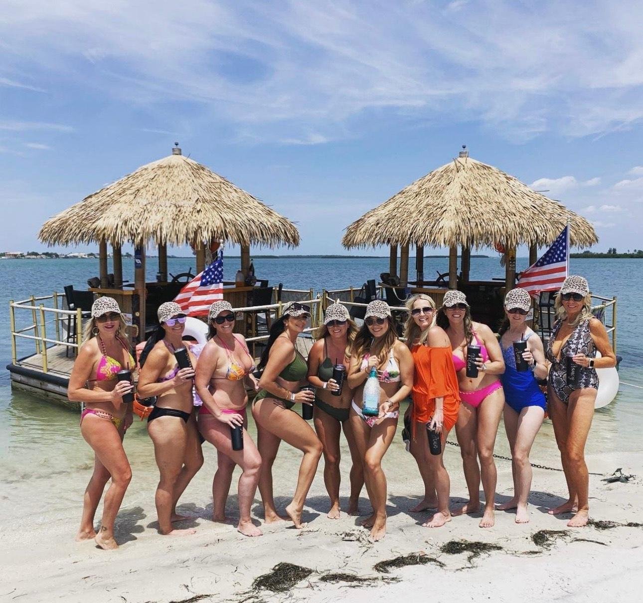 Clearwater Tiki Boat Sandbar Cruise