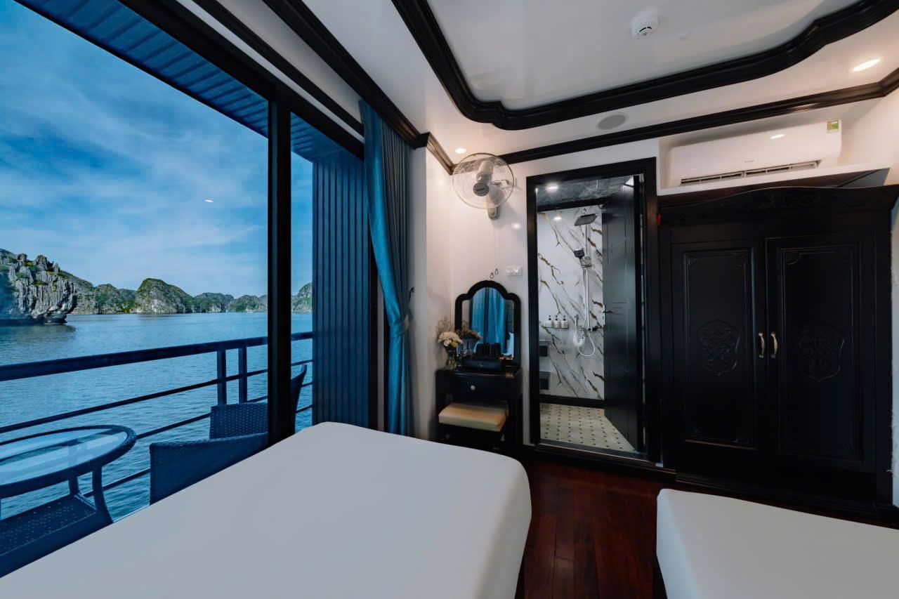 Lan Ha Bay 2-Day Cruise: Kayaking, Biking & Private Balcony
