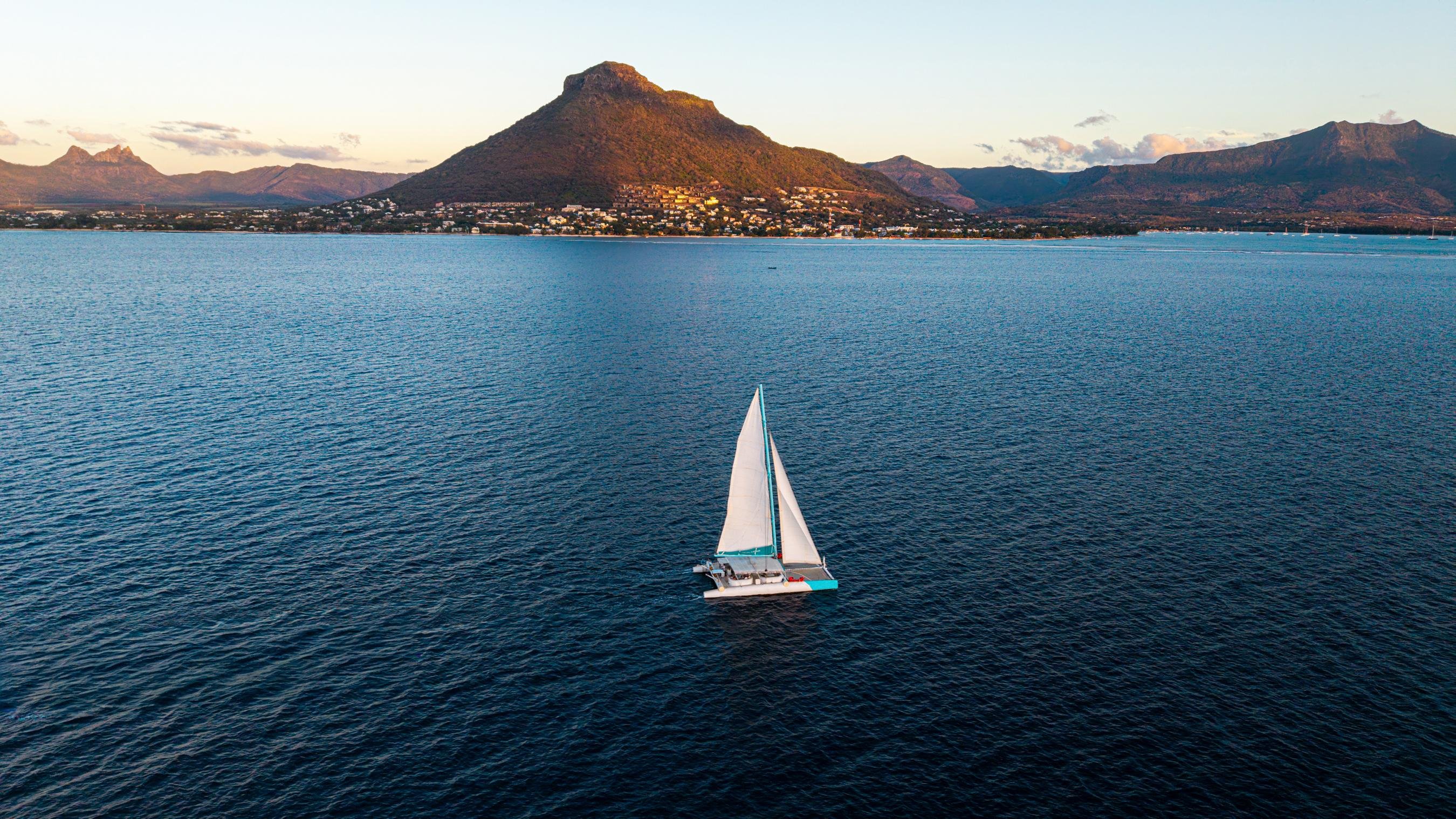 Western Mauritius Sunset Catamaran Cruise