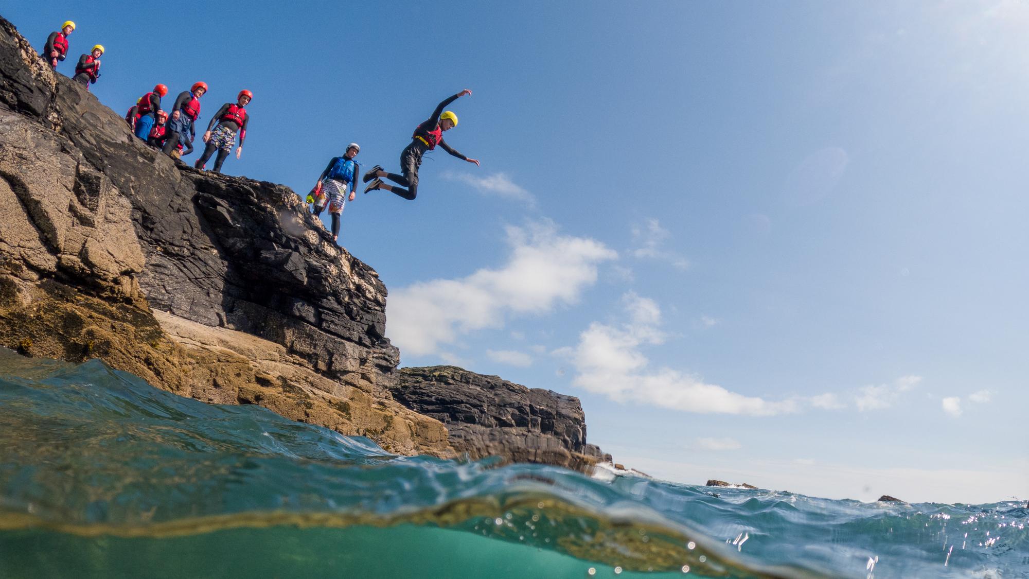 Cornwall Coasteering & Cliff Jumping Adventure