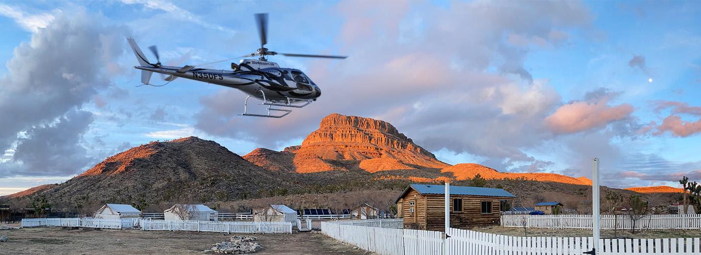Grand Canyon Helicopter Flight & Western Ranch Day Trip