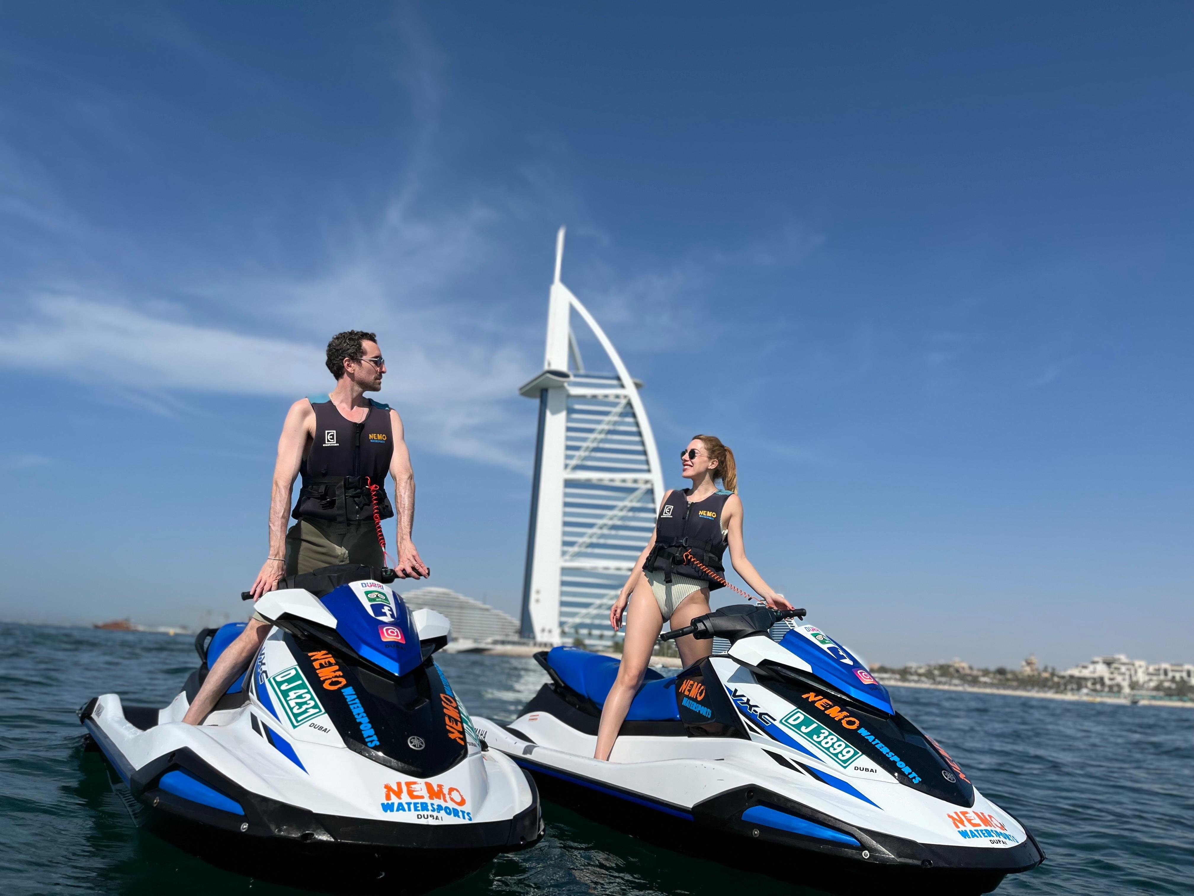 Dubai Jet Ski Adventure: Burj Al Arab & Jumeirah Beach