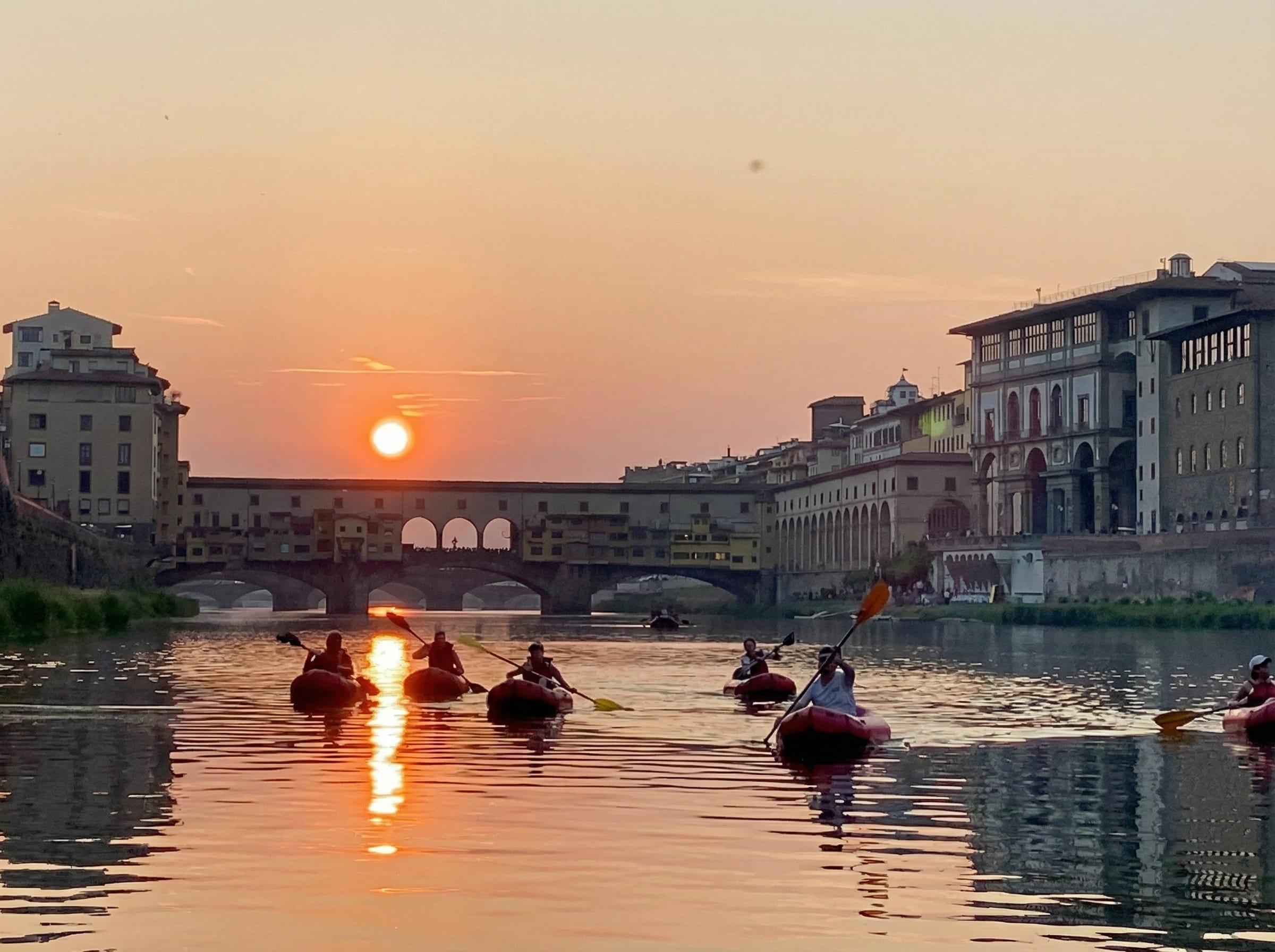 Florence Arno River Panoramic Kayak Tour