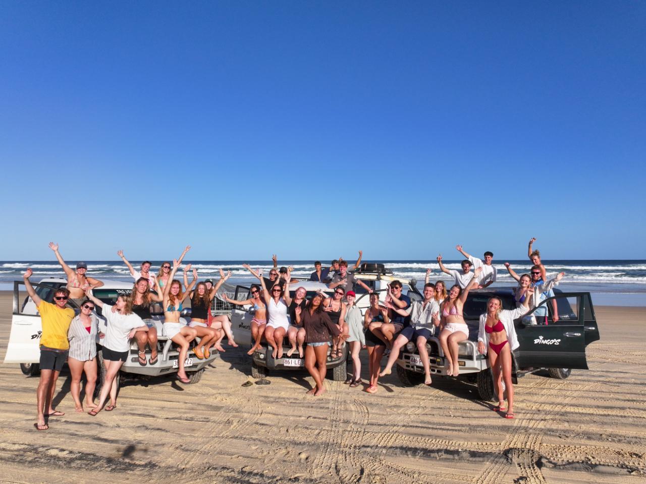K'gari (Fraser Island) 3-Day Self-Drive 4WD Adventure from Rainbow Beach