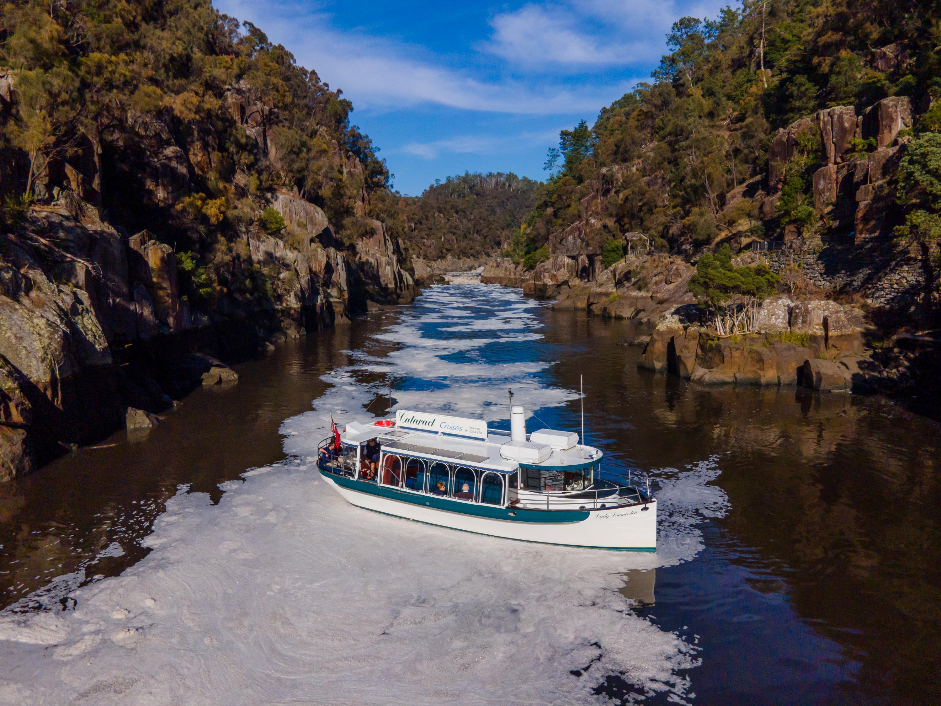 Launceston: Cataract Gorge Cruise Open Ticket