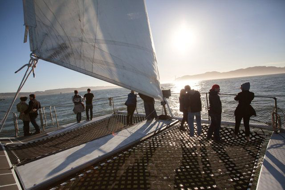 Golden Gate Bridge Catamaran Sailing Adventure