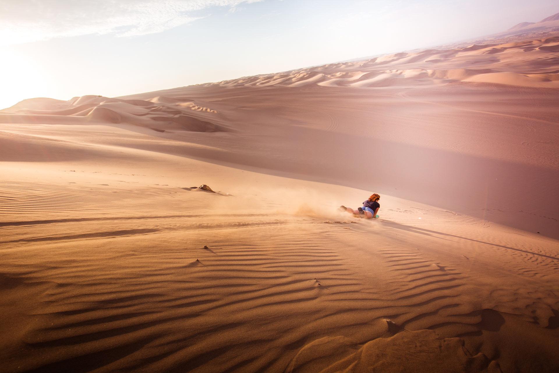 Full-Day Paracas & Huacachina Desert Oasis Tour from Lima
