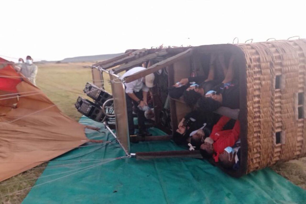 Maasai Mara Sunrise Hot Air Balloon Safari with Champagne Breakfast
