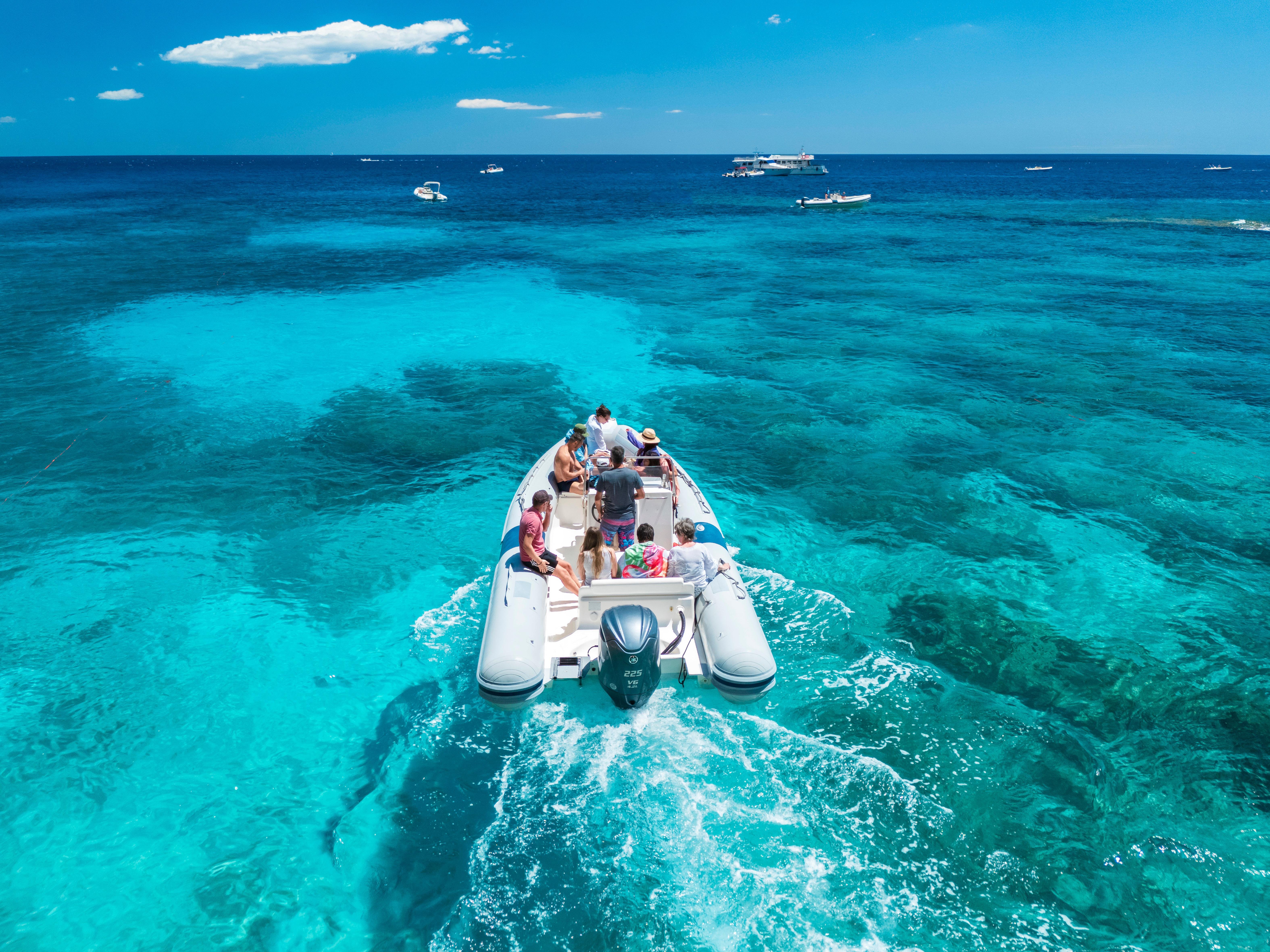 Cala Gonone: Gulf of Orosei Dinghy Boat Cruise & Swim Stops