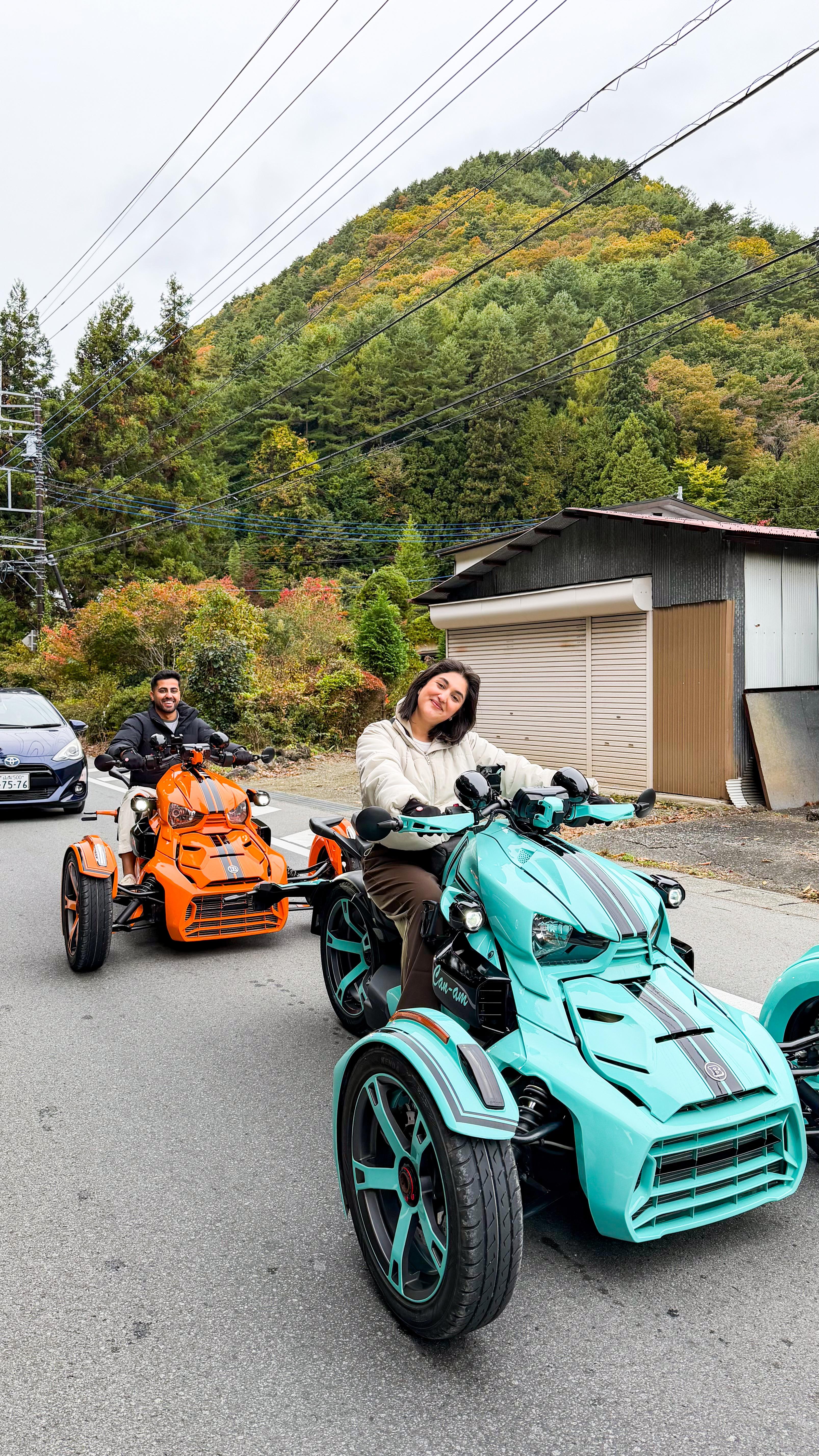 Mt. Fuji Guided Can-Am Trike Experience